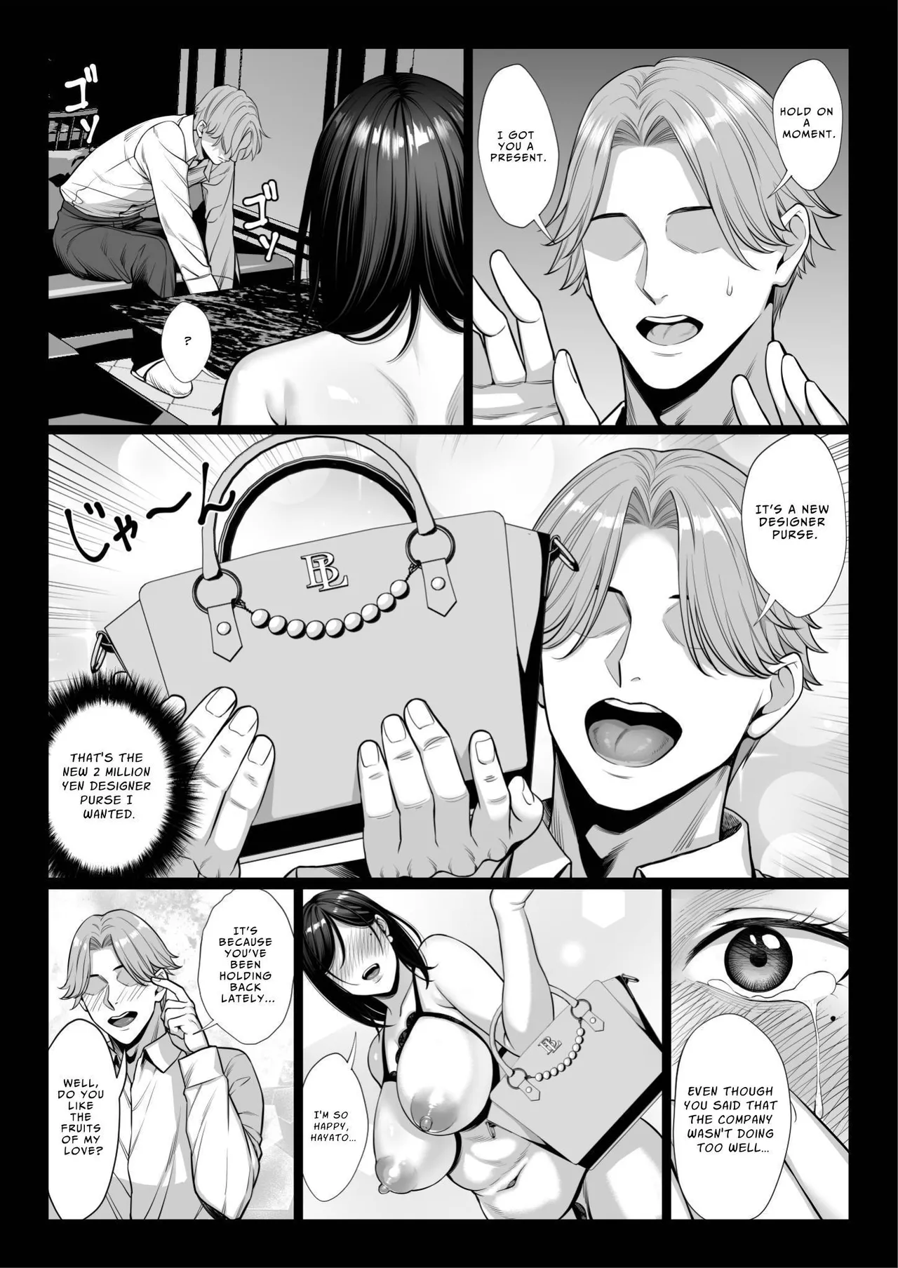 [Chinpan-bu (Chinpan)] Ojou-sama Sodachi no Namaiki Celeb Zuma o Kitanai Ossan Chinpo de Wakaraseru | Cocky Rich Bitch Glam-Wife Gets Taught A Lesson With Dirty Old Man Dick [English] [Benri] page 42 original parody - milf kissing hentai manga - read online free