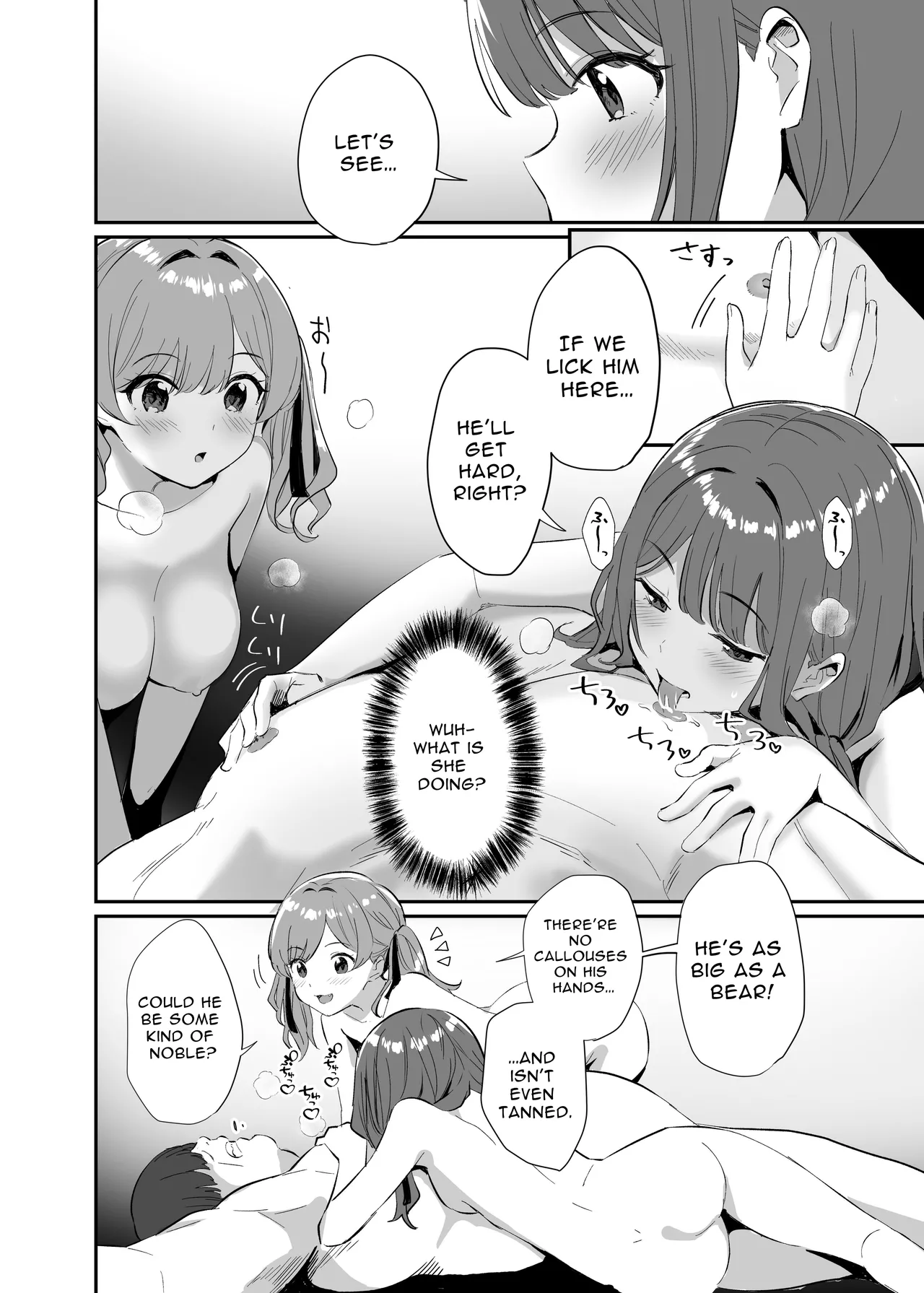 Isekai Teni Shita Oji-san Majo Mura e | Otherworld Reincarnation into a Witch Village page 10 original parody - sole male mosaic censorship hentai manga - read online free