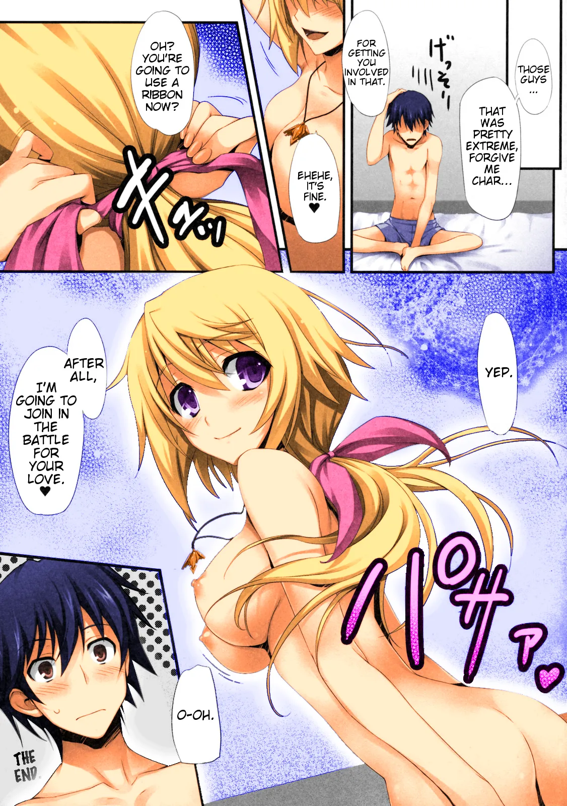 INFINITY's page 24 featuring charlotte dunois infinite stratos parody - sole male full color hentai manga - read online free