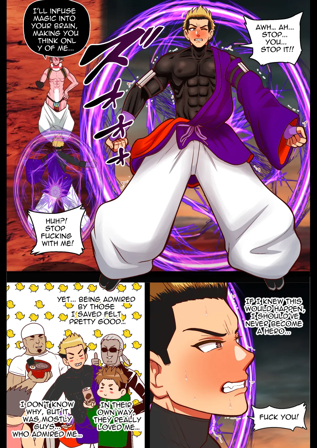 The Lustful Demon Attacks page 33 - corruption absorption hentai manga - read online free