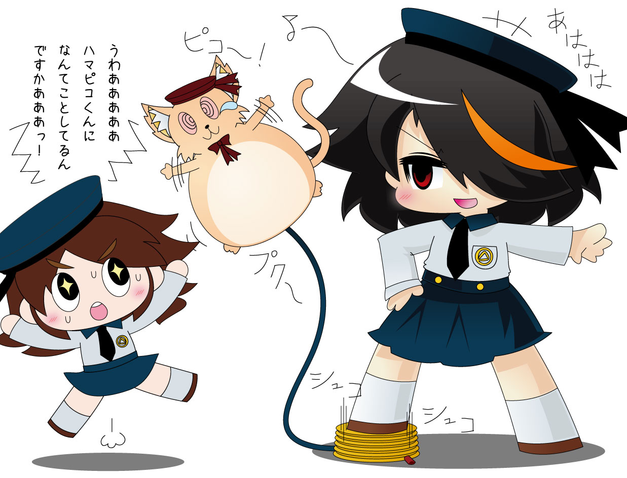 Armed Girl Let's go! Pichi Pichi JC Ura Otome Club page 111 original parody - full color yuri hentai manga - read online free