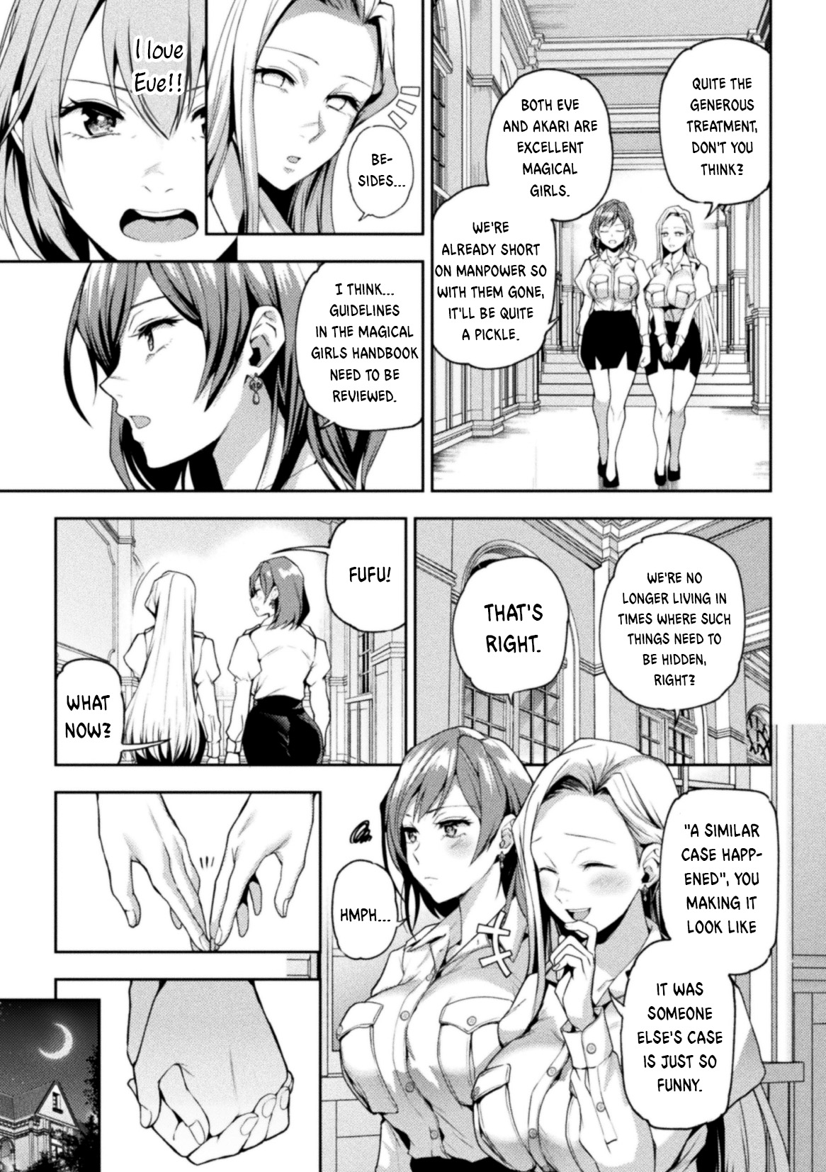 [Nagashiro Rouge] Eigyou Mahou Shoujo ga Kiss Shitara Ch. 1-3 | When Magical Girls Kiss Chapter 1-3 (END) + Extra [English] page 64 original parody - kissing big breasts hentai manga - read online free