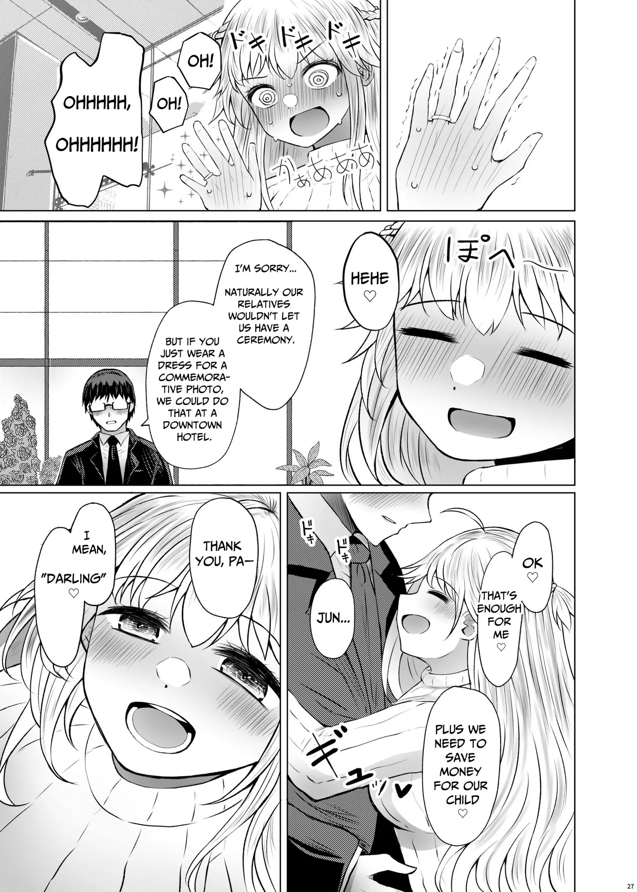 Idensei Shikkan no Risk ga Nai nara Papa to Kozukuri Shite mo Ii yo ne | No Risk Of Genetic Diseases Means Daddy-Daughter Baby Making page 27 full