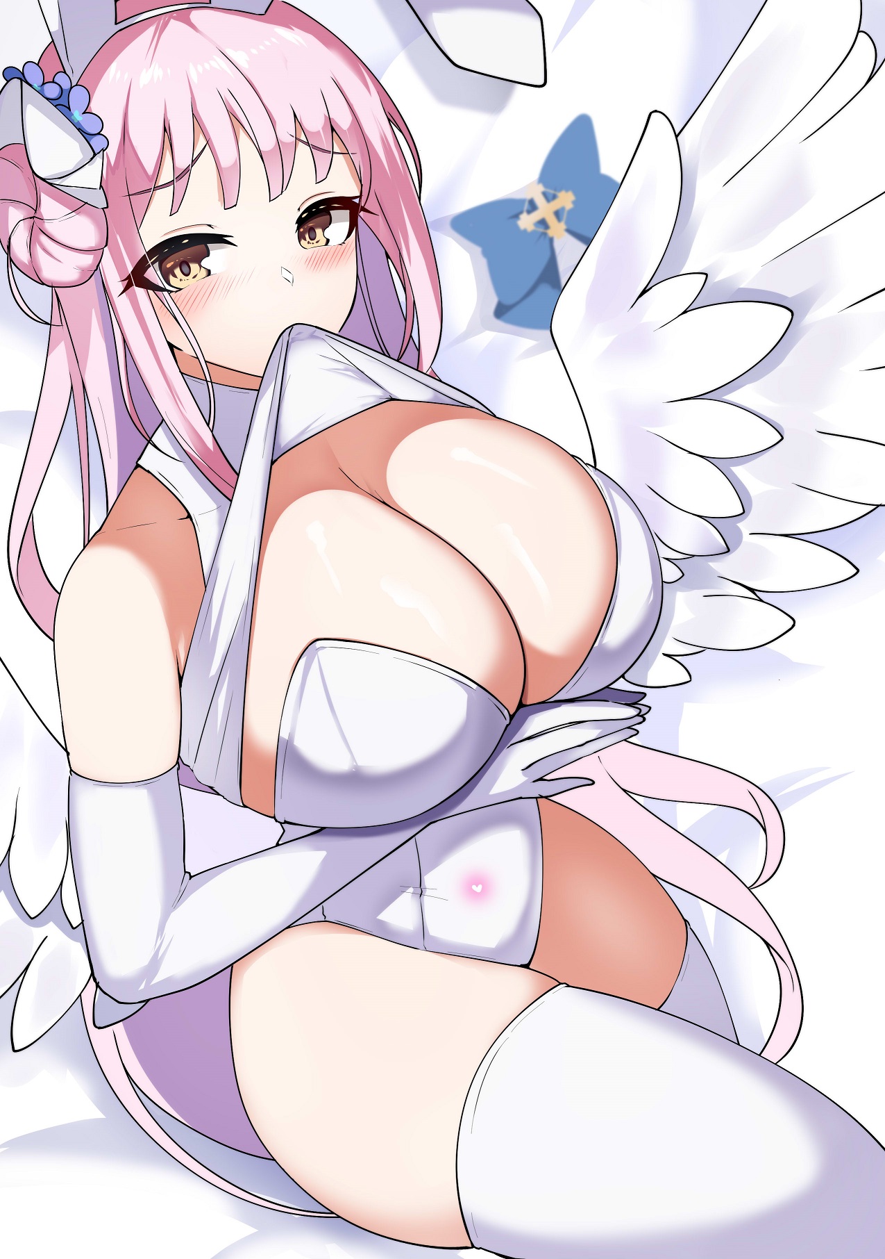 Bunny Mika to Chakui Ecchi page 15 featuring mika misono blue archive parody - wings big breasts hentai manga - read online free