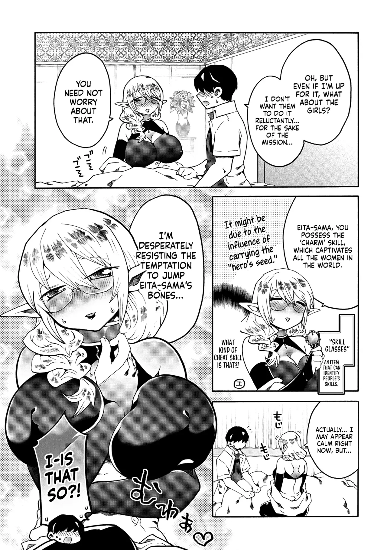 Erosugi Cheat De Isekai Harem♪ Comic Anthology | ; Otherworldly Harem with Extremely Erotic Cheats Comic Anthology page 101 - bikini stockings hentai manga - read online free