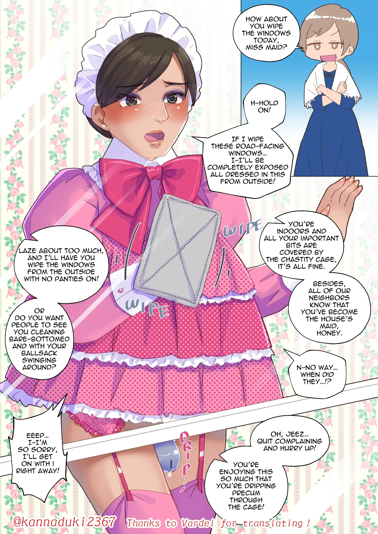 Short Sissy Stories page 22 original parody - full color infantilism hentai manga - read online free