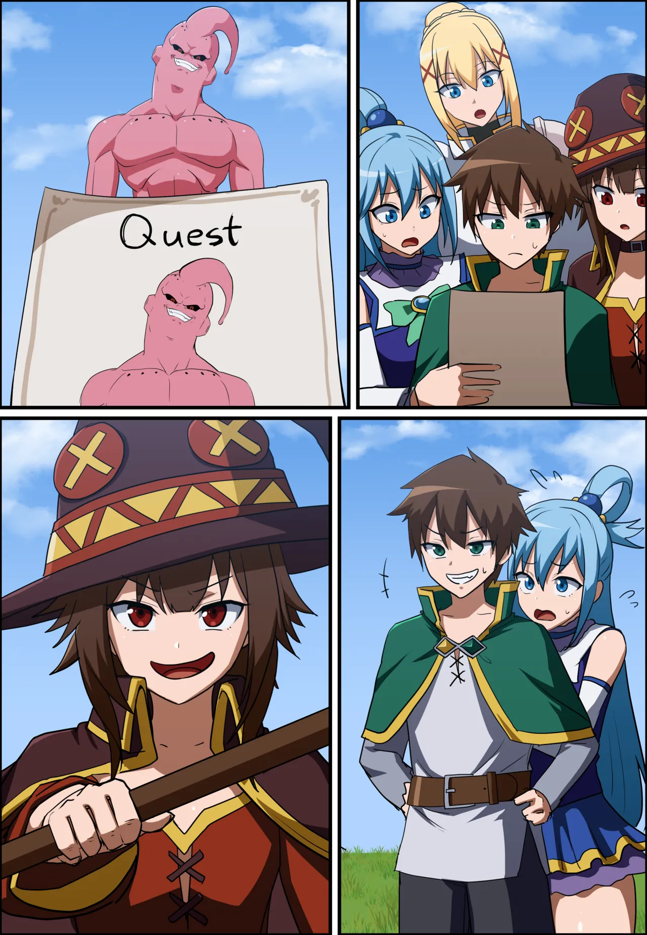 Kazuma Satou / Aqua / Megumin / Darkness 1-3 - Page 3
