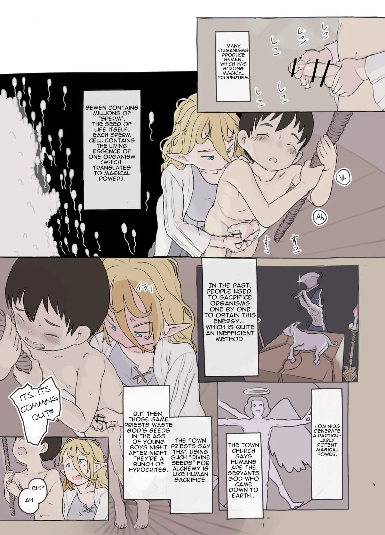 [Kuromahou Kenkyuujo (Nukaji)] Sozai Saishuu - Isekai Renkinjutsushi ni Hirowareta Boku | Gathering Ingredients - I Was Picked Up by an Alchemist From Another World [English] [Brazilisaconspiracy] [Full Color Version] [Digital] - Page 9