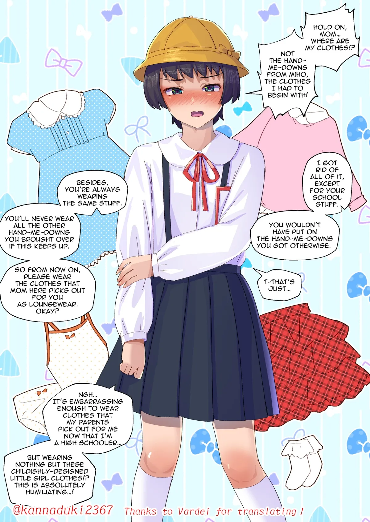 [Jugatsu Usagi] Hand-Me-Down Boys - Page 9