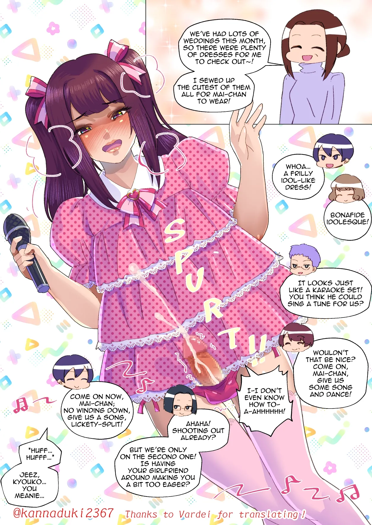 Handicraft Club's Pervert Crossdress-up Doll page 27 original parody - full color infantilism hentai manga - read online free