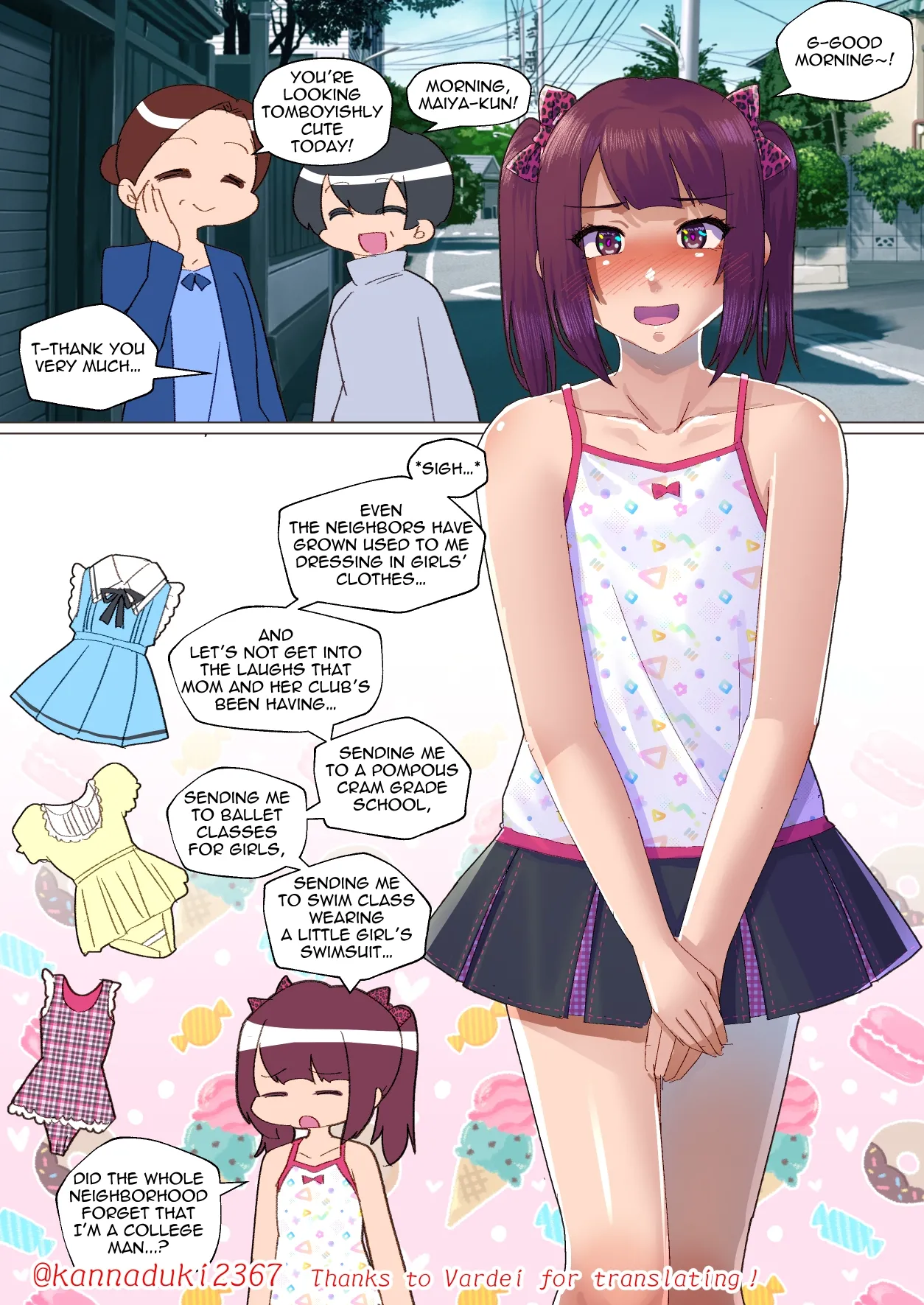 Handicraft Club's Pervert Crossdress-up Doll - Page 9