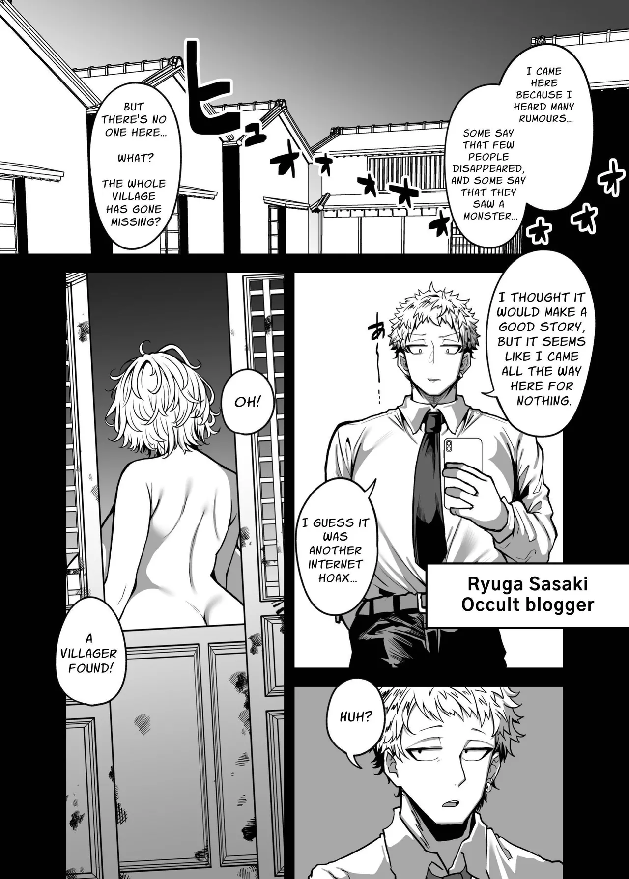 [Yakousei Fan Club (Detritus)] Muchimuchi Kaii ni Osowarete Douzoku-ka (♀) Sareteshimau Hanashi | Assailed & Assimilated by a Voluptuous Female Monster [English] [Solid Rose] page 34 original parody - cum swap big breasts hentai manga - read online free