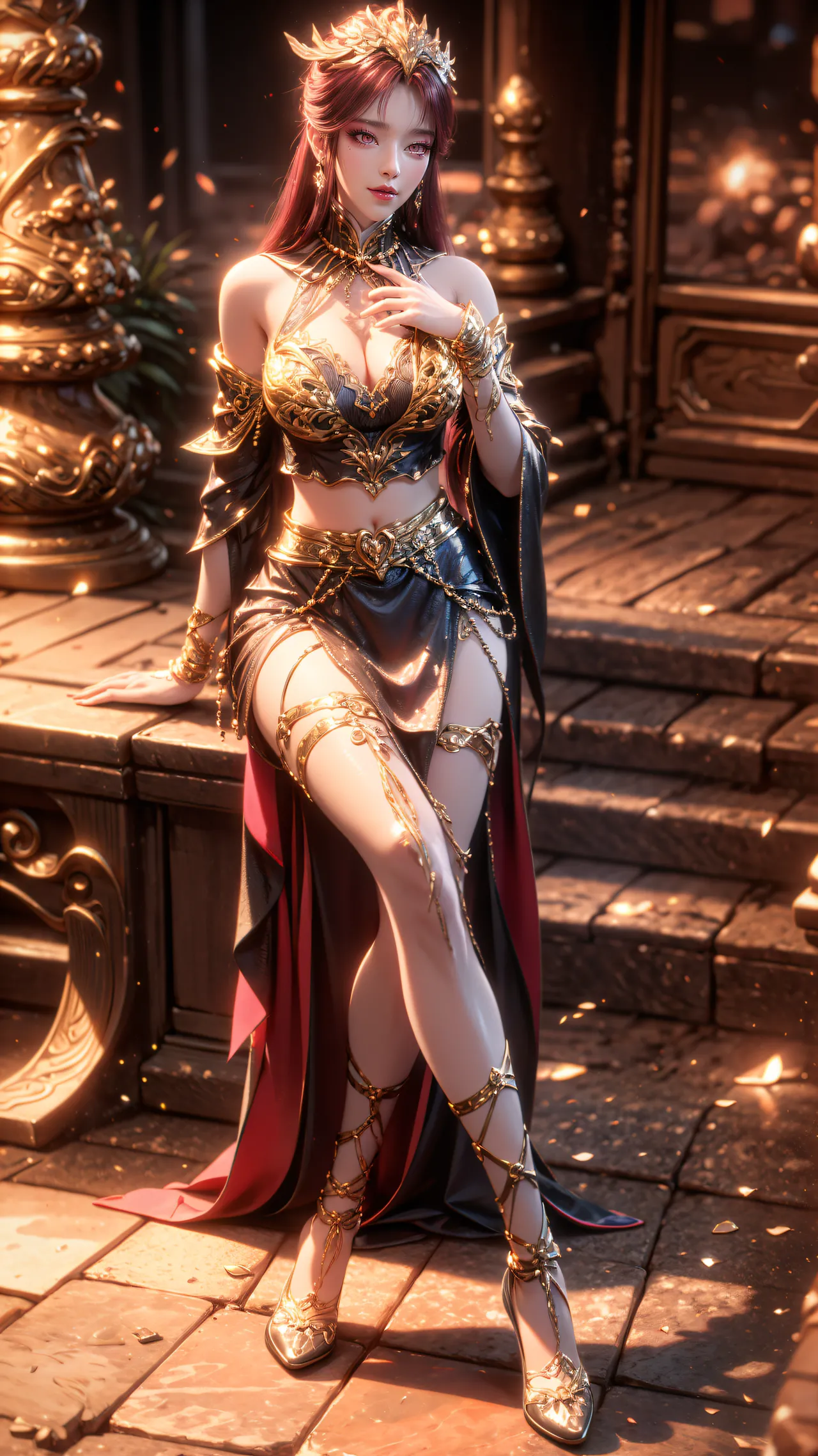 【DANDAN】Vol.045 百炼成神-毒血夫人 美艳风骚 page 13 featuring duxue furen bai lian cheng shen parody - very long hair ai generated hentai manga - read online free