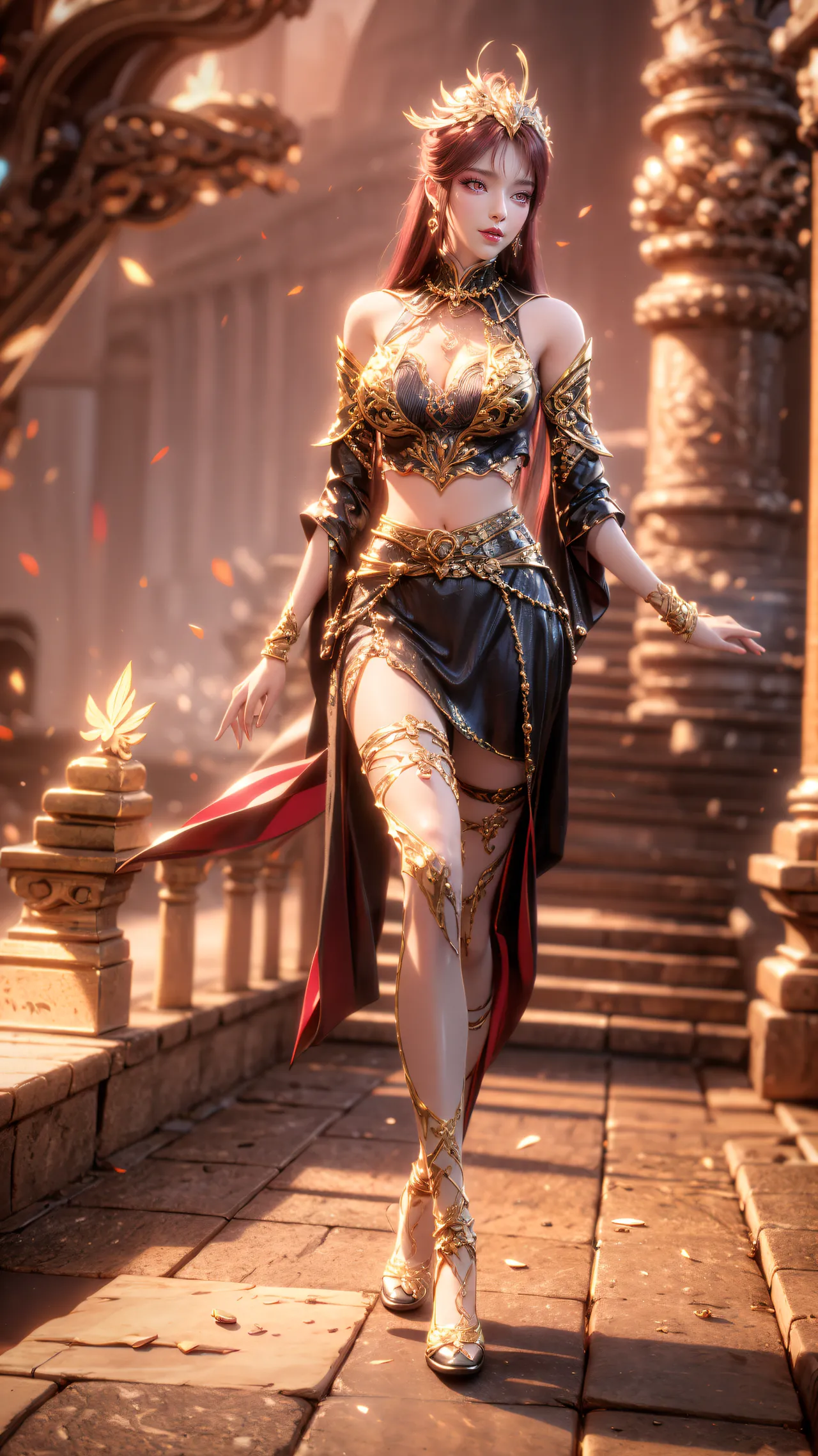 【DANDAN】Vol.045 百炼成神-毒血夫人 美艳风骚 page 14 featuring duxue furen bai lian cheng shen parody - very long hair ai generated hentai manga - read online free