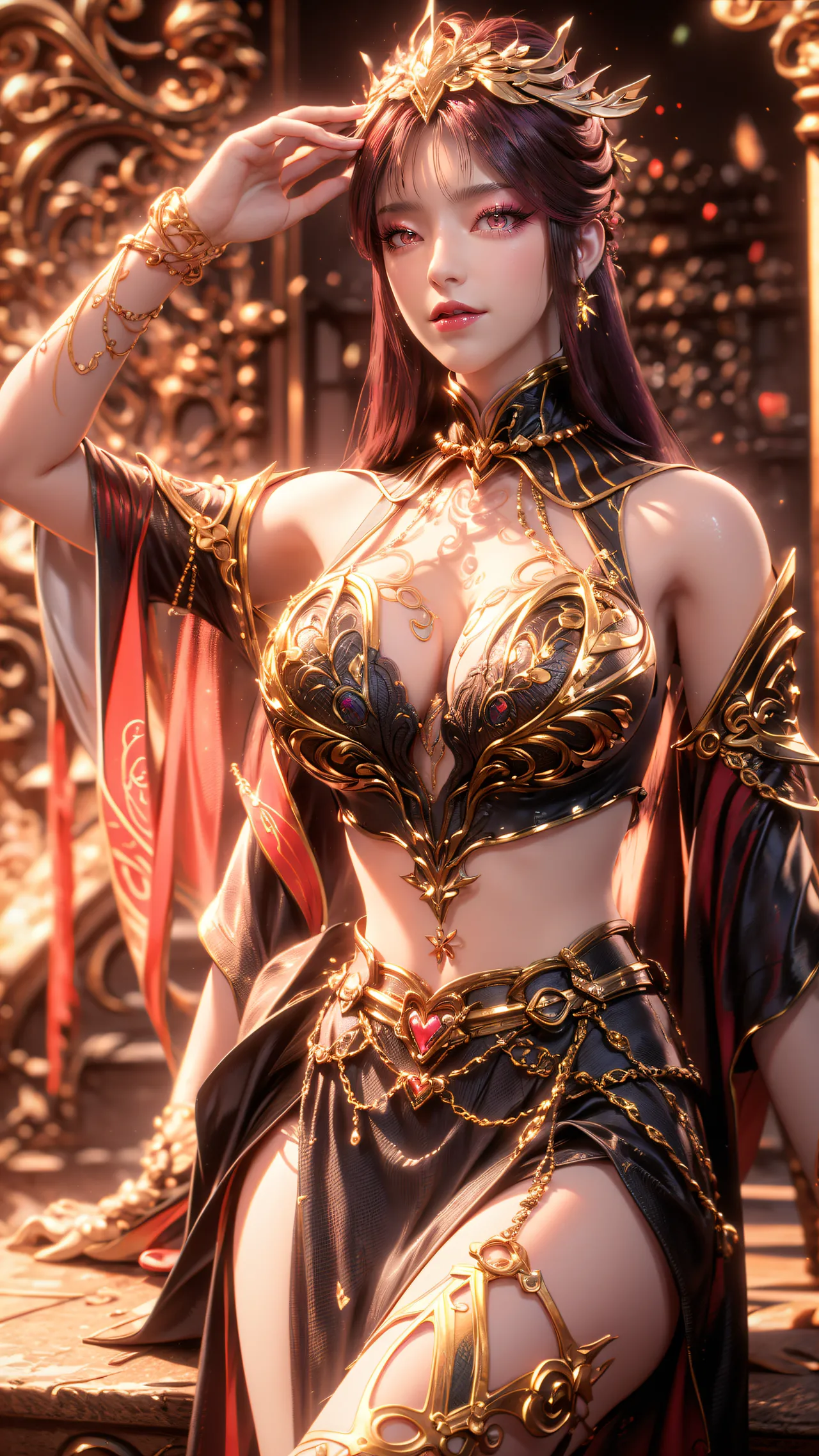 【DANDAN】Vol.045 百炼成神-毒血夫人 美艳风骚 page 15 featuring duxue furen bai lian cheng shen parody - very long hair ai generated hentai manga - read online free