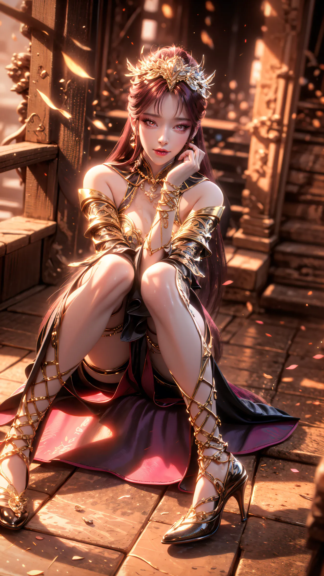 【DANDAN】Vol.045 百炼成神-毒血夫人 美艳风骚 page 17 featuring duxue furen bai lian cheng shen parody - tiara very long hair hentai manga - read online free