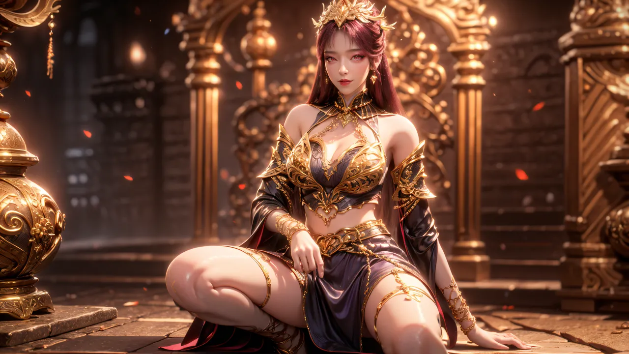 【DANDAN】Vol.045 百炼成神-毒血夫人 美艳风骚 page 32 featuring duxue furen bai lian cheng shen parody - very long hair ai generated hentai manga - read online free