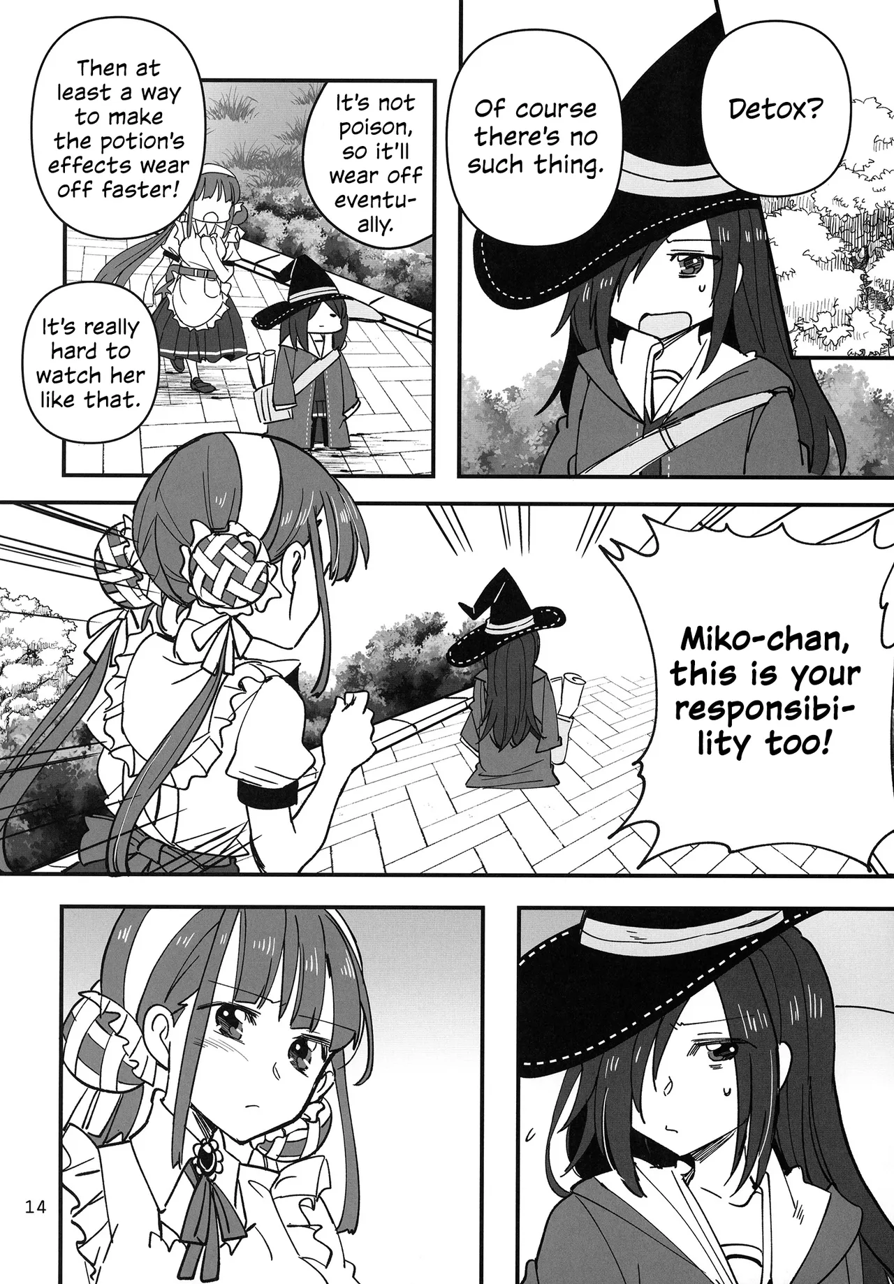 Shinobanu Ninja wa Kuishinbou | The Not-So Stealthy Ninja is a Glutton page 14 featuring adelheid kanzaki heaven burns red parody - cunnilingus females only hentai manga - read online free