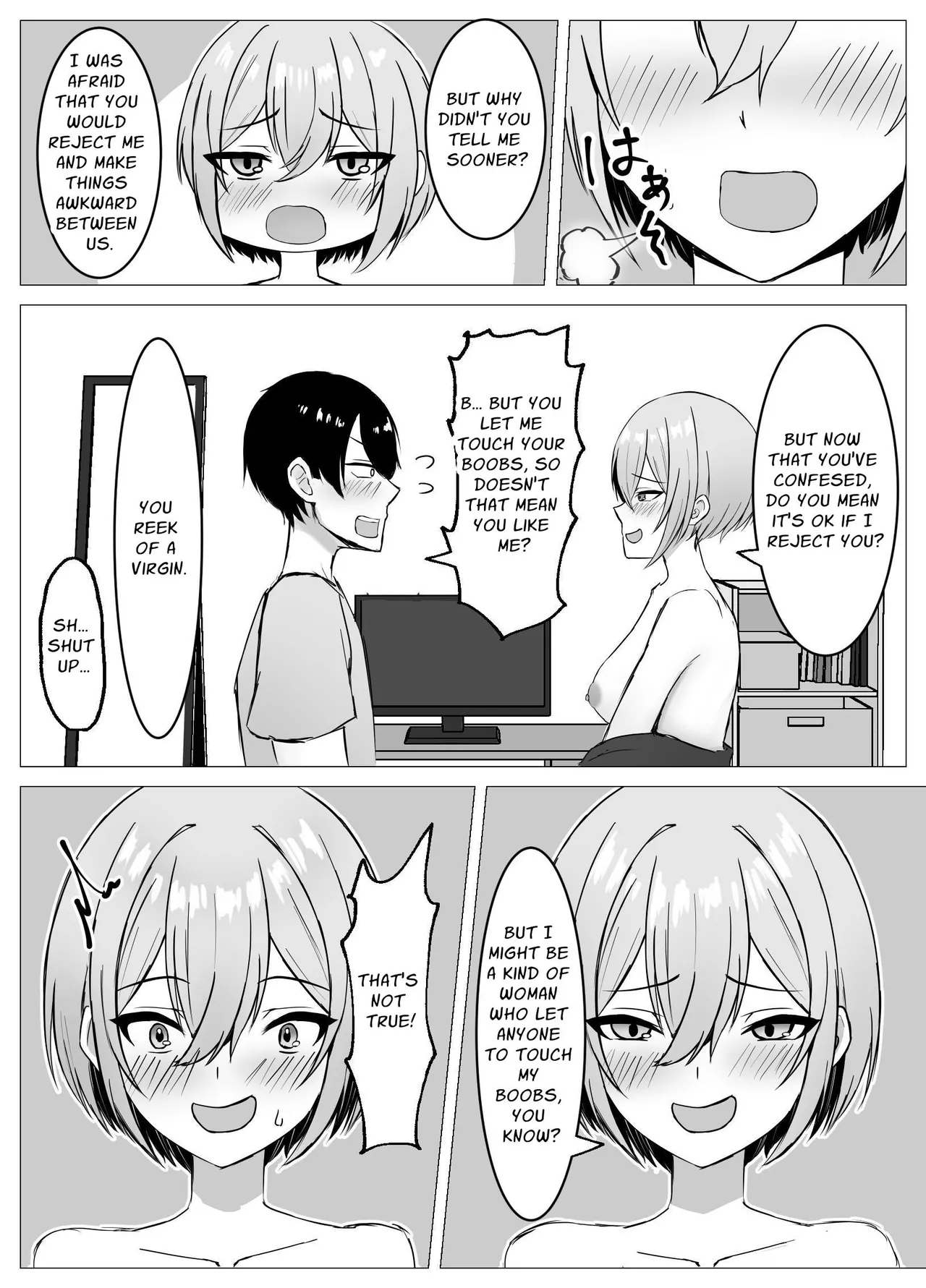 Saikai shita Osananajimi to Issen o Koecchau Hanashi | I Reunited With My Longtime Friend and Crossed the Line page 17 original parody - sole female sole male hentai manga - read online free