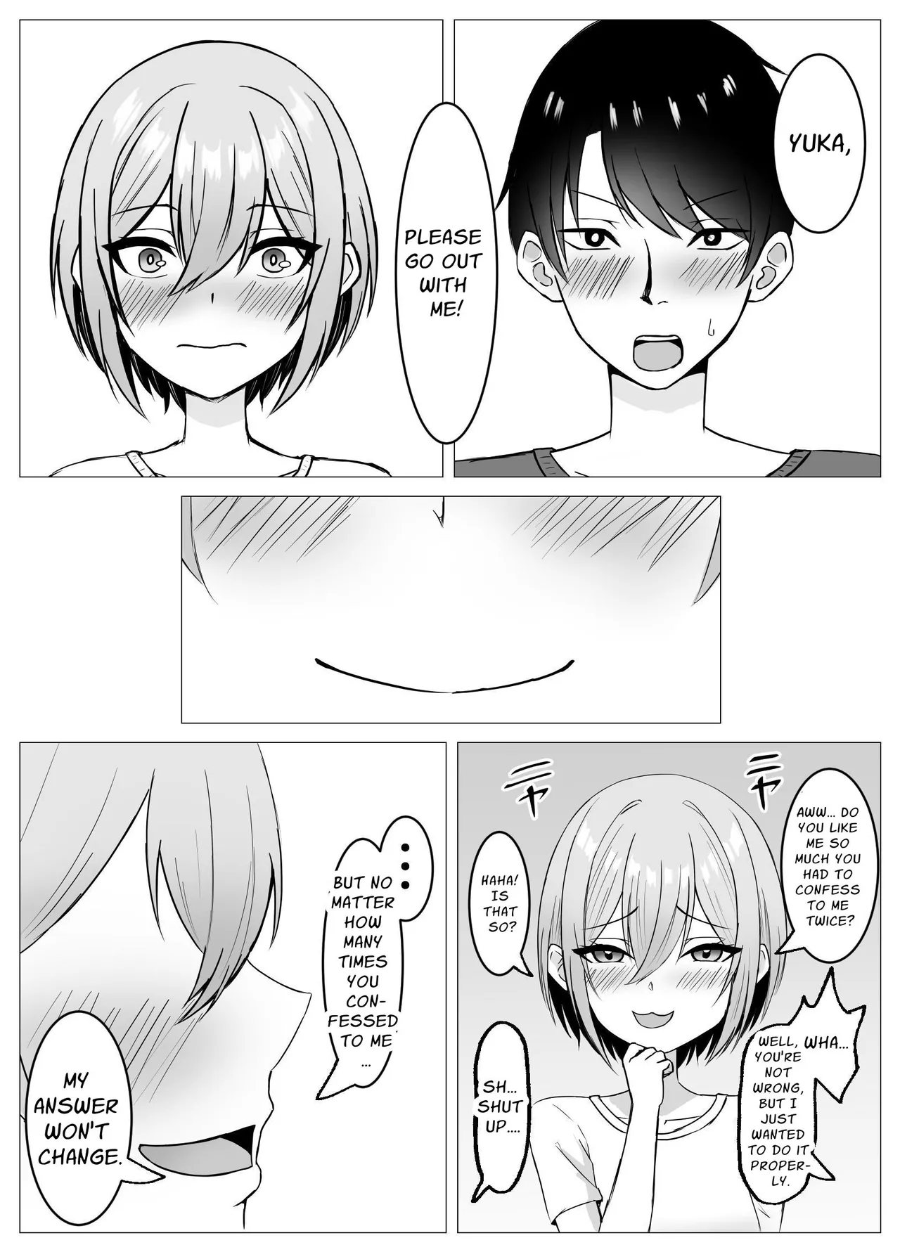 Saikai shita Osananajimi to Issen o Koecchau Hanashi | I Reunited With My Longtime Friend and Crossed the Line page 54 original parody - sole female sole male hentai manga - read online free