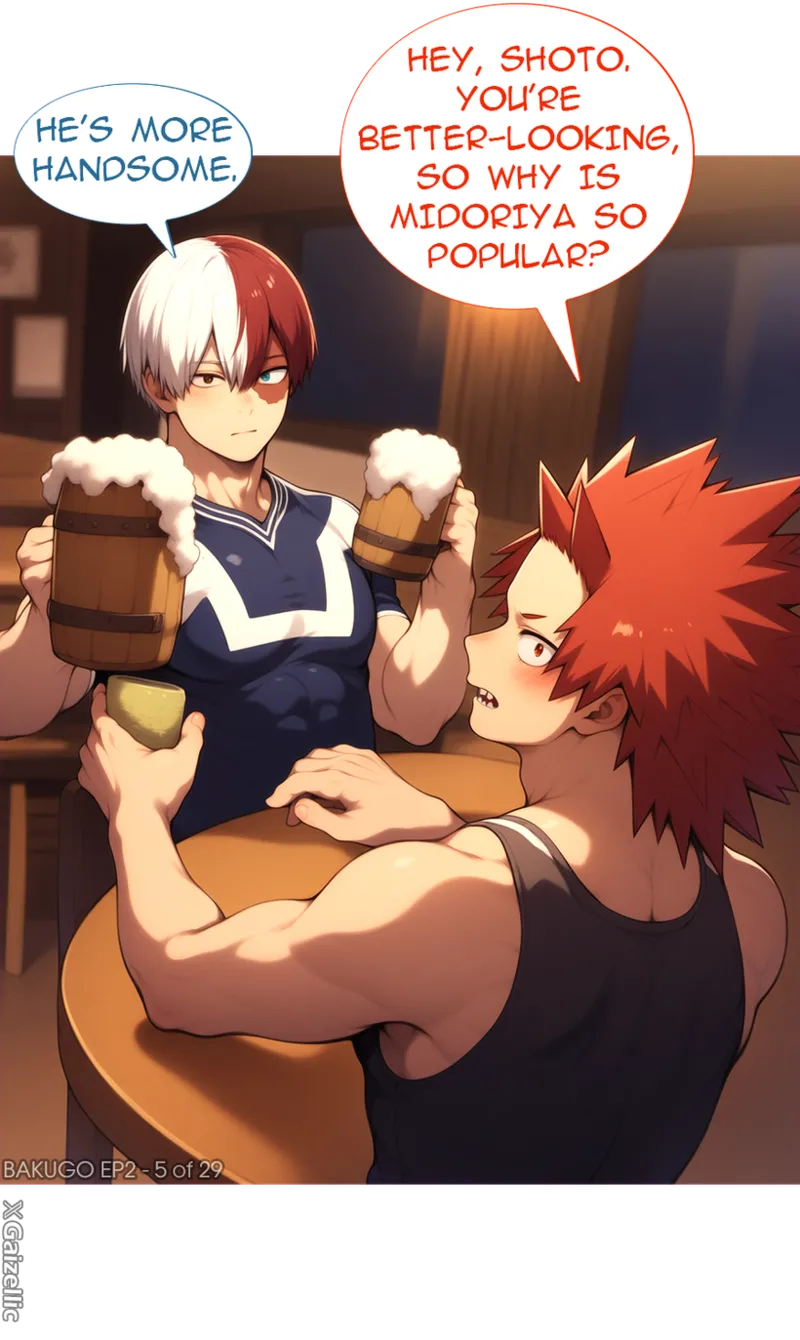 [Gaizellic] Short Stories - Bakugo | EP 1 - 9 [AI Generated] - Page 32