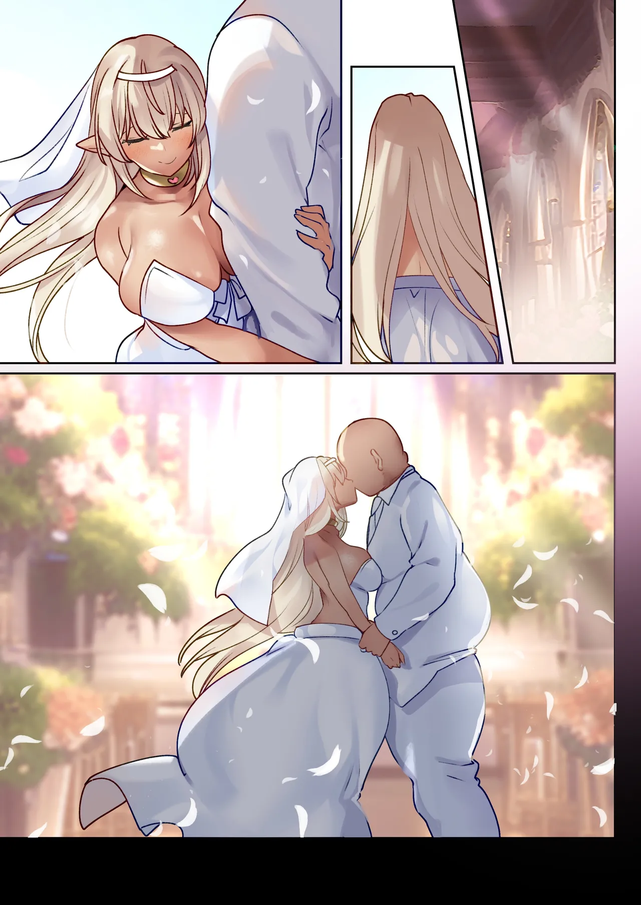 Reizoku Joou - Dosukebe Body no Dark Elf Joou ga Akutoku Kizoku ni Kanzen Seifuku Sareru made page 68 original parody - sole female full color hentai manga - read online free