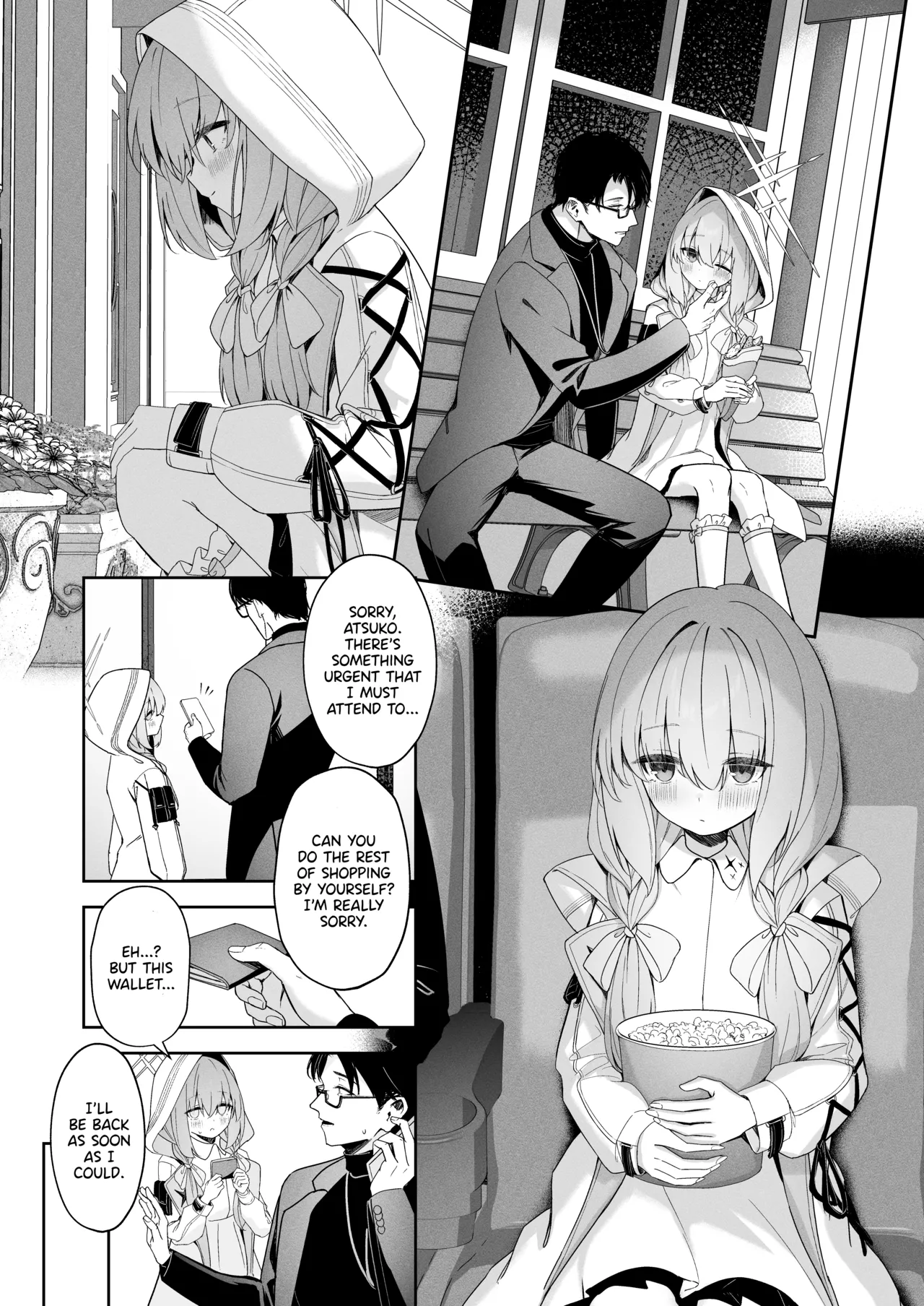 Koibito Gokko | Playing Lovers page 9 featuring sensei blue archive parody - full censorship glasses hentai manga - read online free