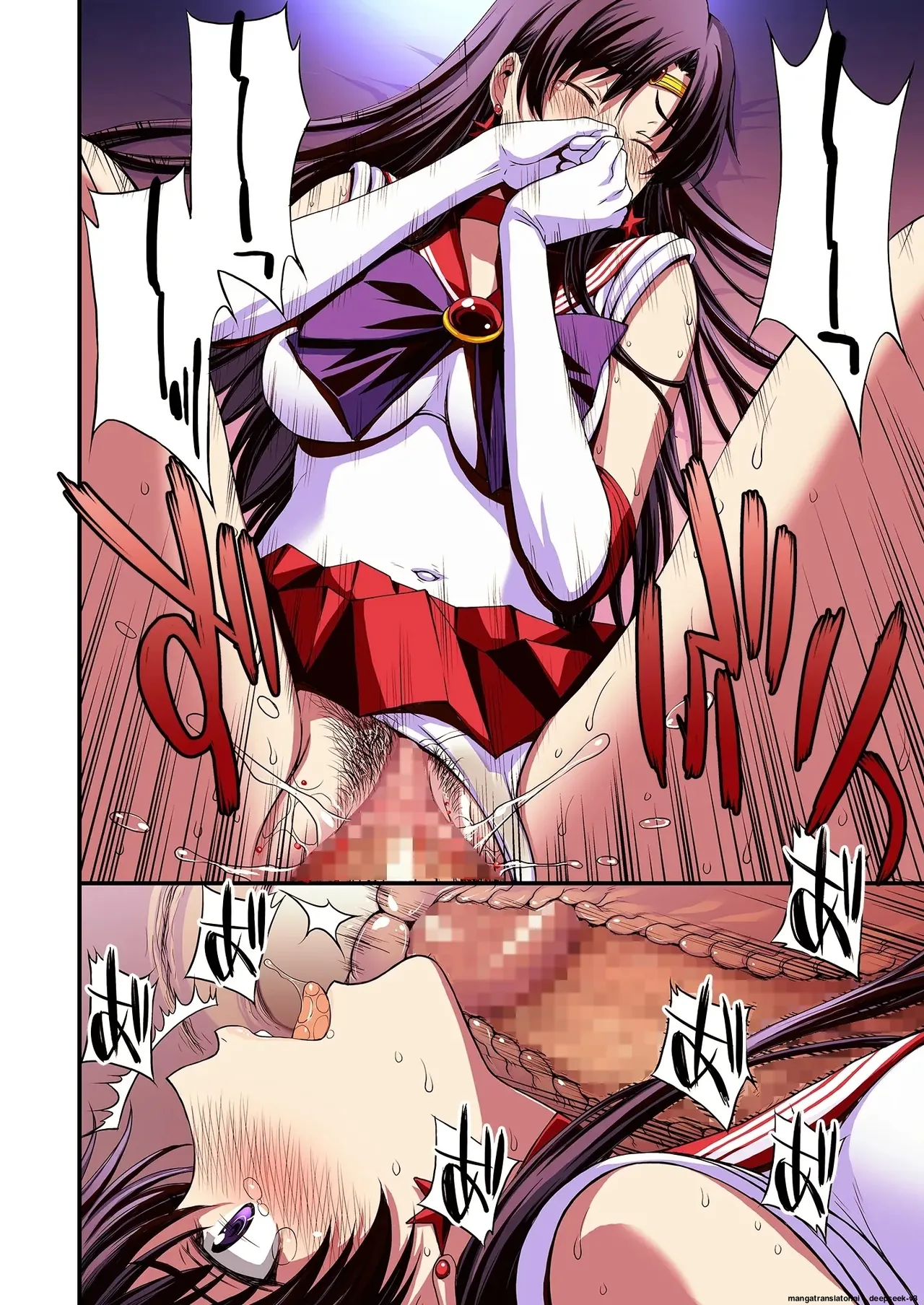 Mars to Haramase Koubi Full Color Soushuuhen | Mars' Impregnation page 17 featuring sailor mars sailor moon parody - magical girl nakadashi hentai manga - read online free