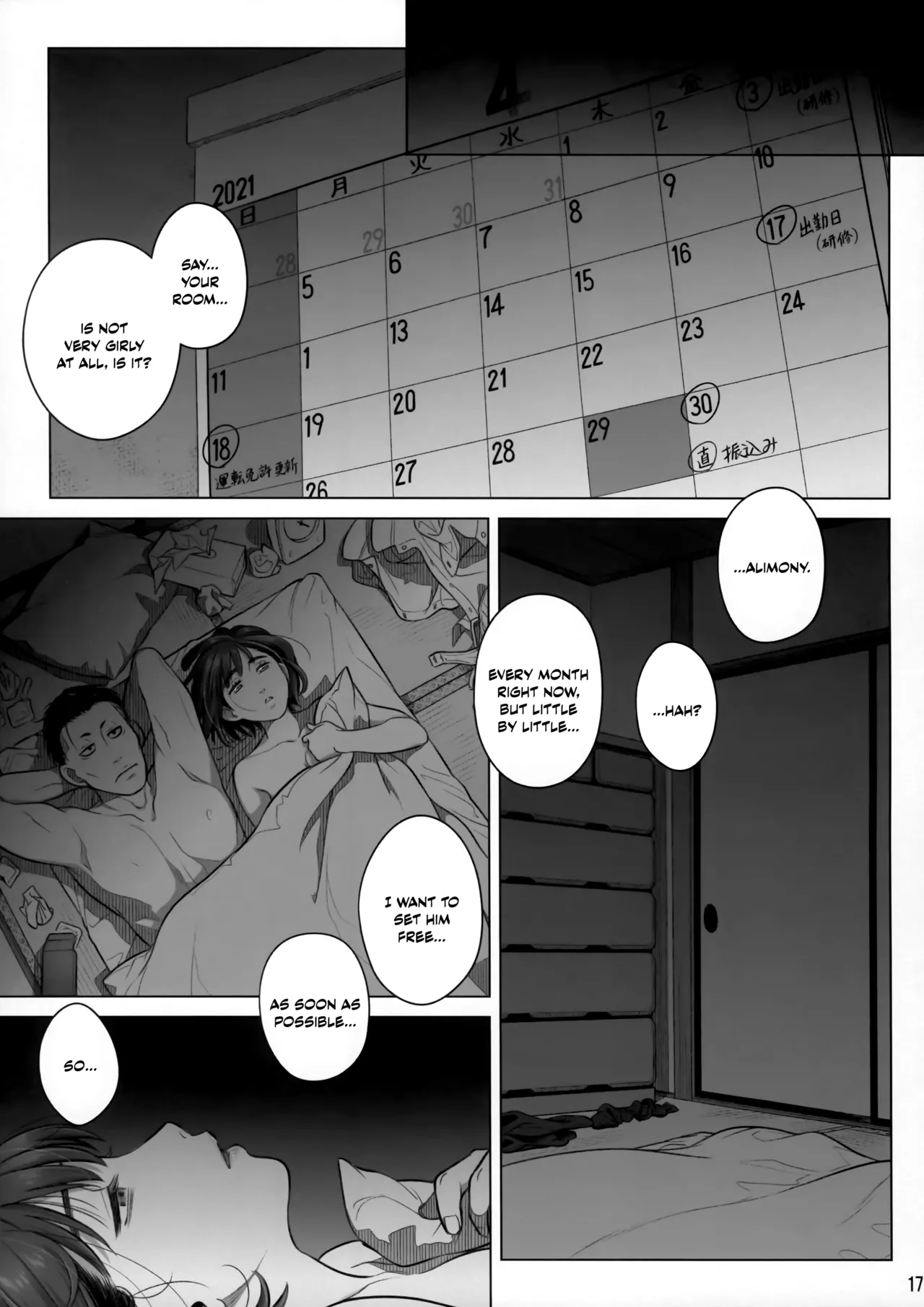 Itou Akiko no Shuumatsu - Weekend of Akiko Itou page 16 original parody - sole female sole male hentai manga - read online free
