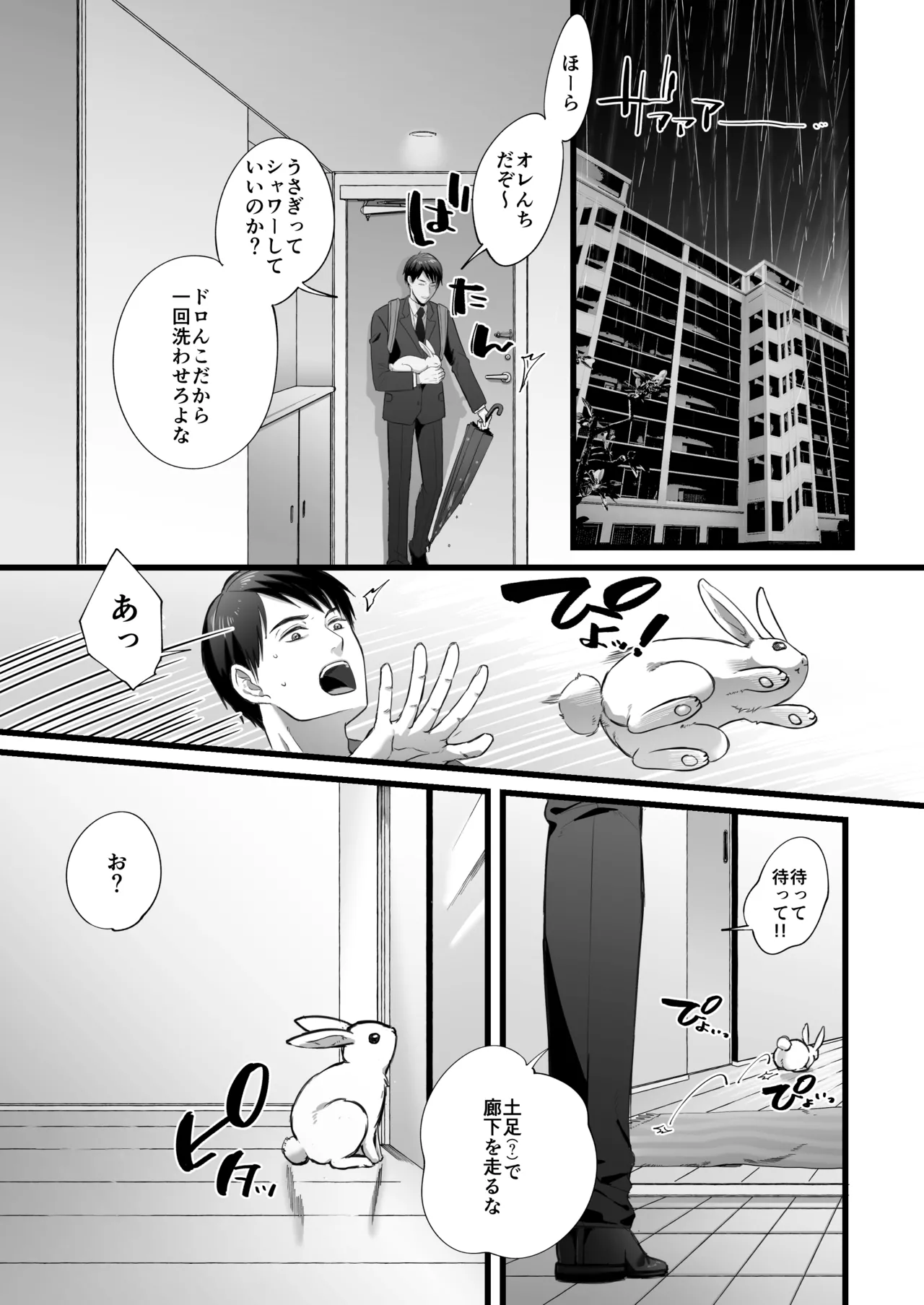 落し物は発情うさぎ - Page 3