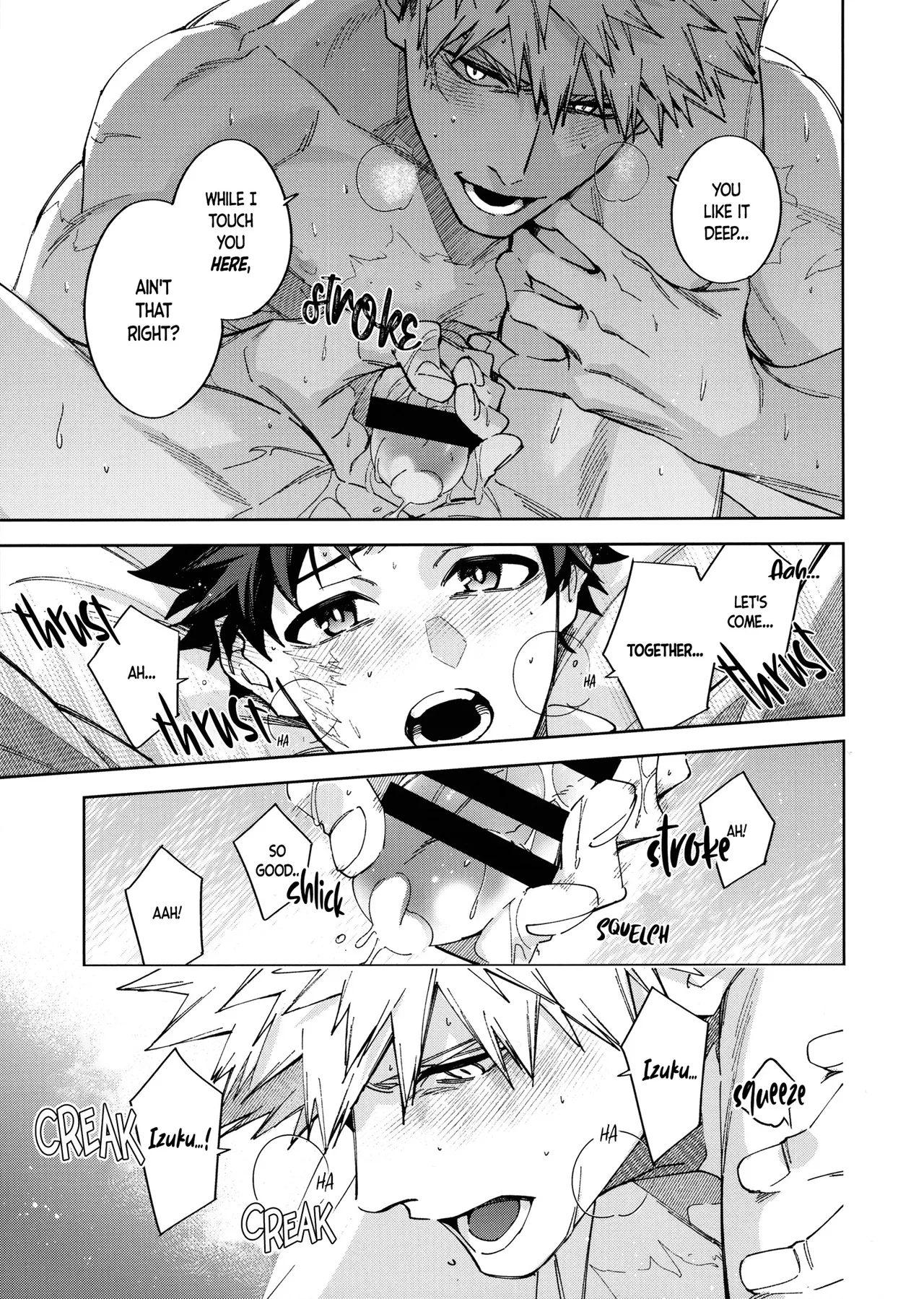 Greedy page 28 featuring katsuki bakugou my hero academia parody - anal anal intercourse hentai manga - read online free