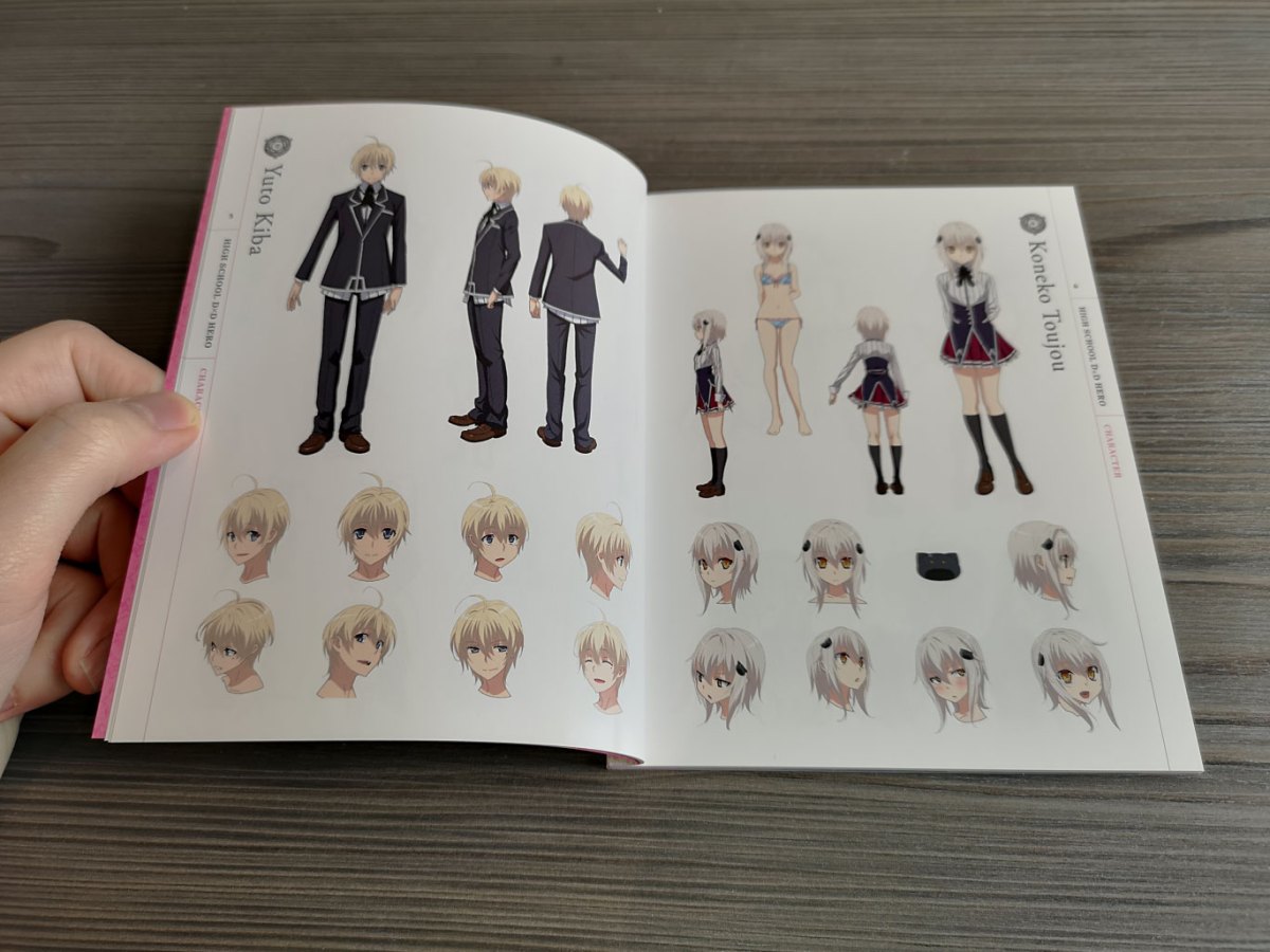 Highschool DxD Hero BD booklet scans page 23 - read online free