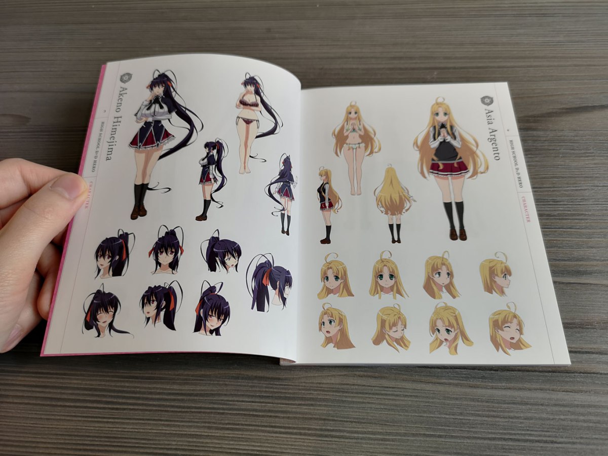 Highschool DxD Hero BD booklet scans page 24 - read online free