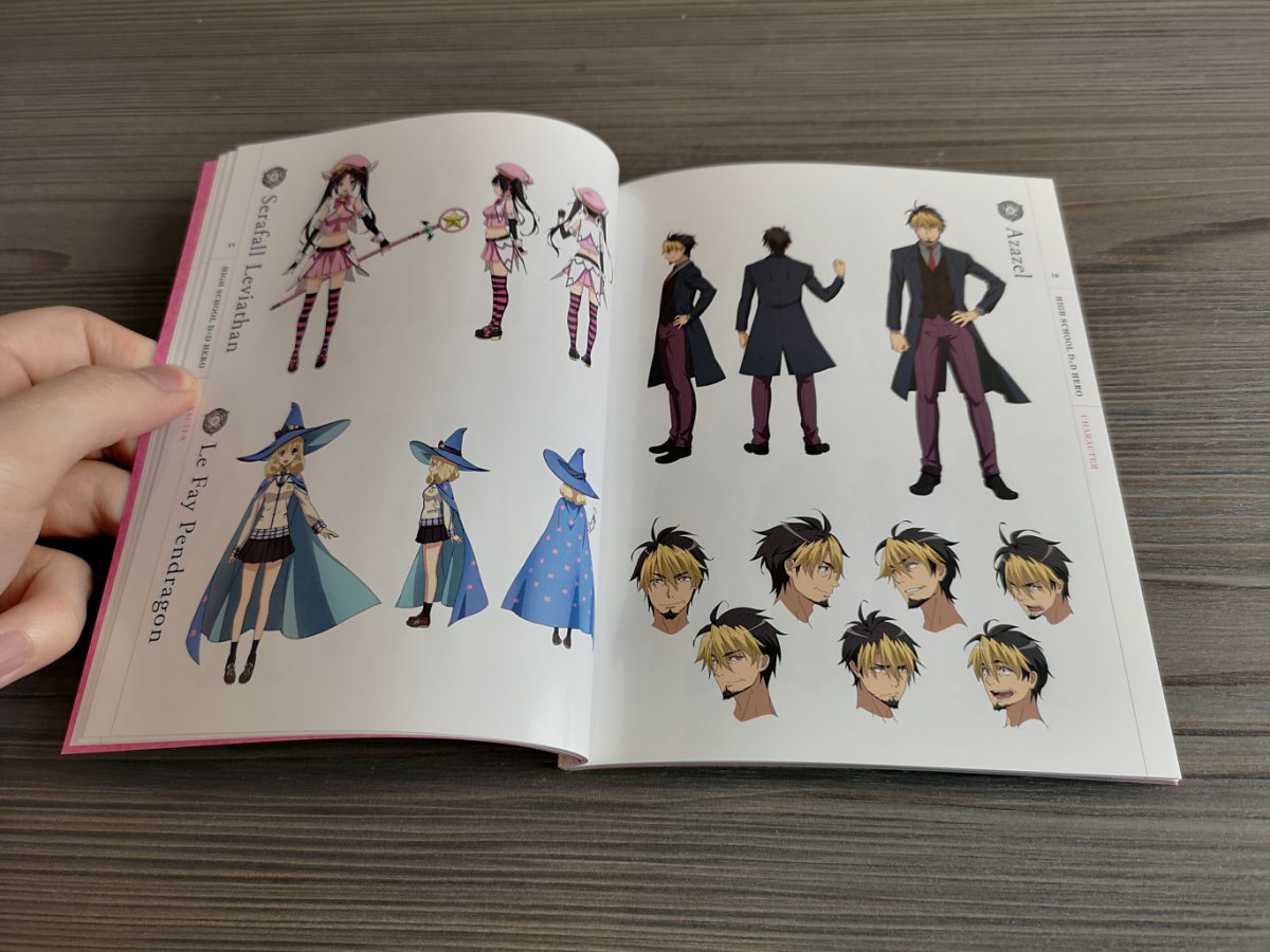 Highschool DxD Hero BD booklet scans page 30 - read online free