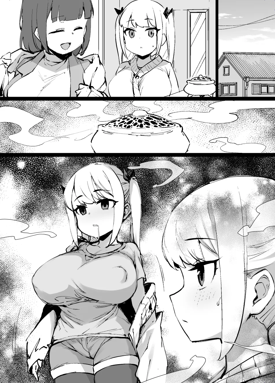 ごちそうに釣られてマゾメスに堕ちる女の子 - Page 10