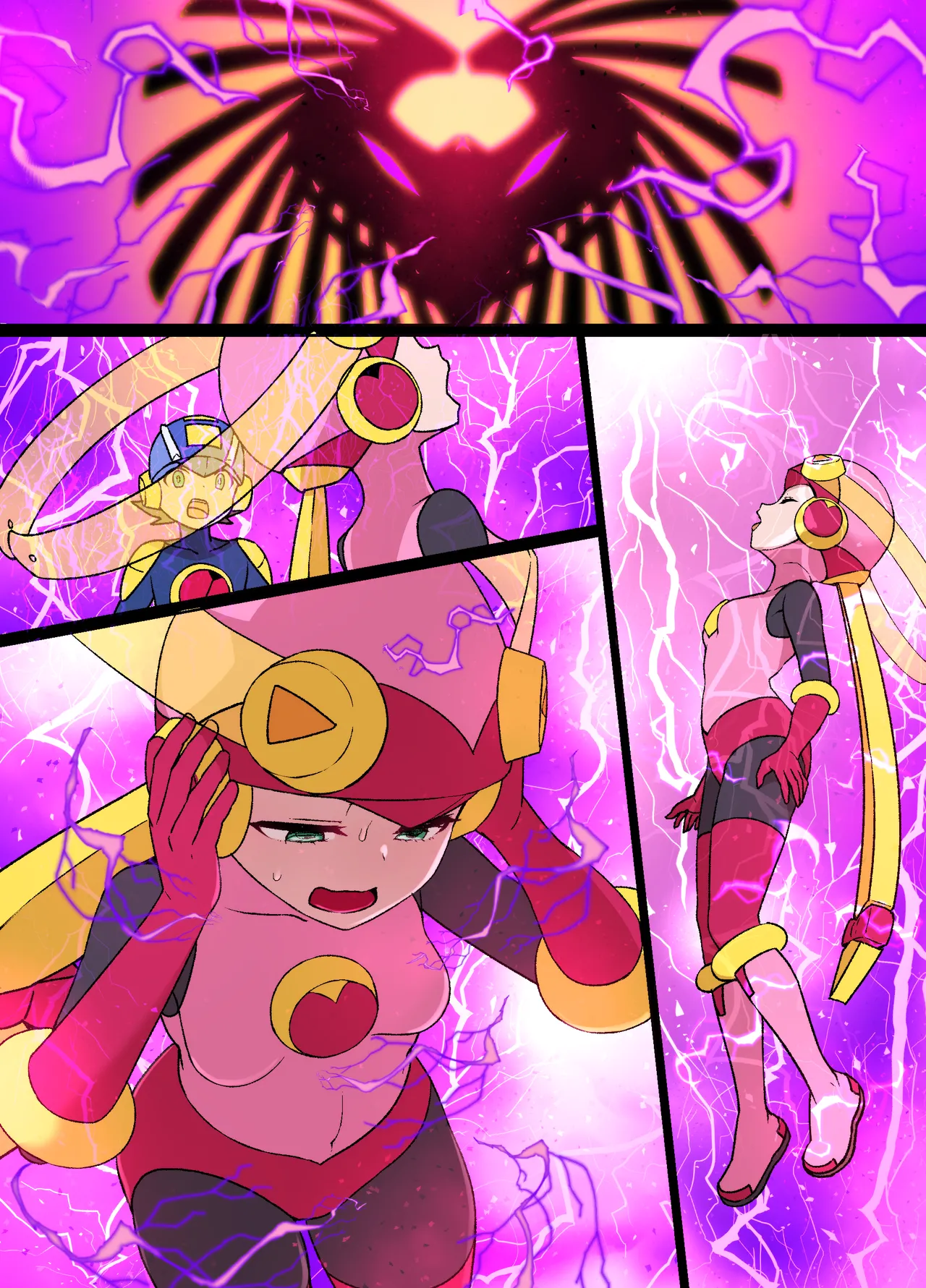 ロックマンエグゼ悪堕ちロール＆桜井メイル漫画 - Page 17