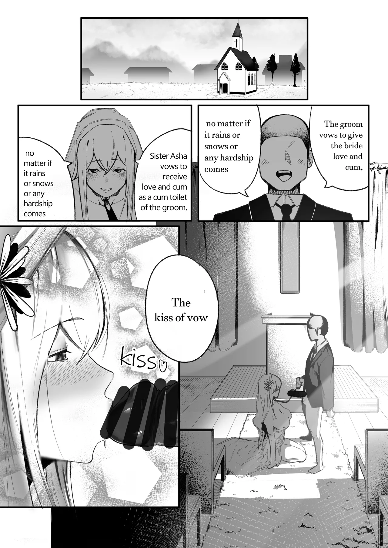 Time Loop de Kaihatsu Sareru Sister | Timeloop and Sex and Nun page 22 original parody - sole female sole male hentai manga - read online free