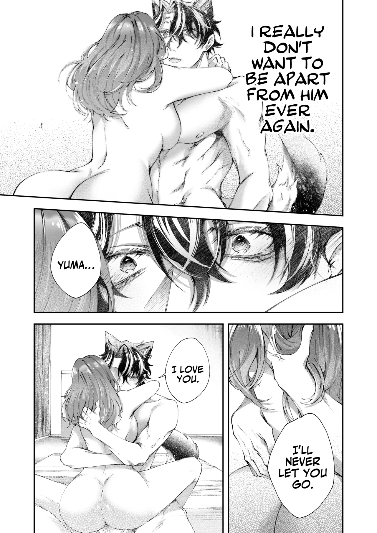 Hiroware Juujin Ouji no Kainushi Dekiai Keikaku | The Stray Beast Prince's Love Plan page 30 original parody - dog boy kissing hentai manga - read online free
