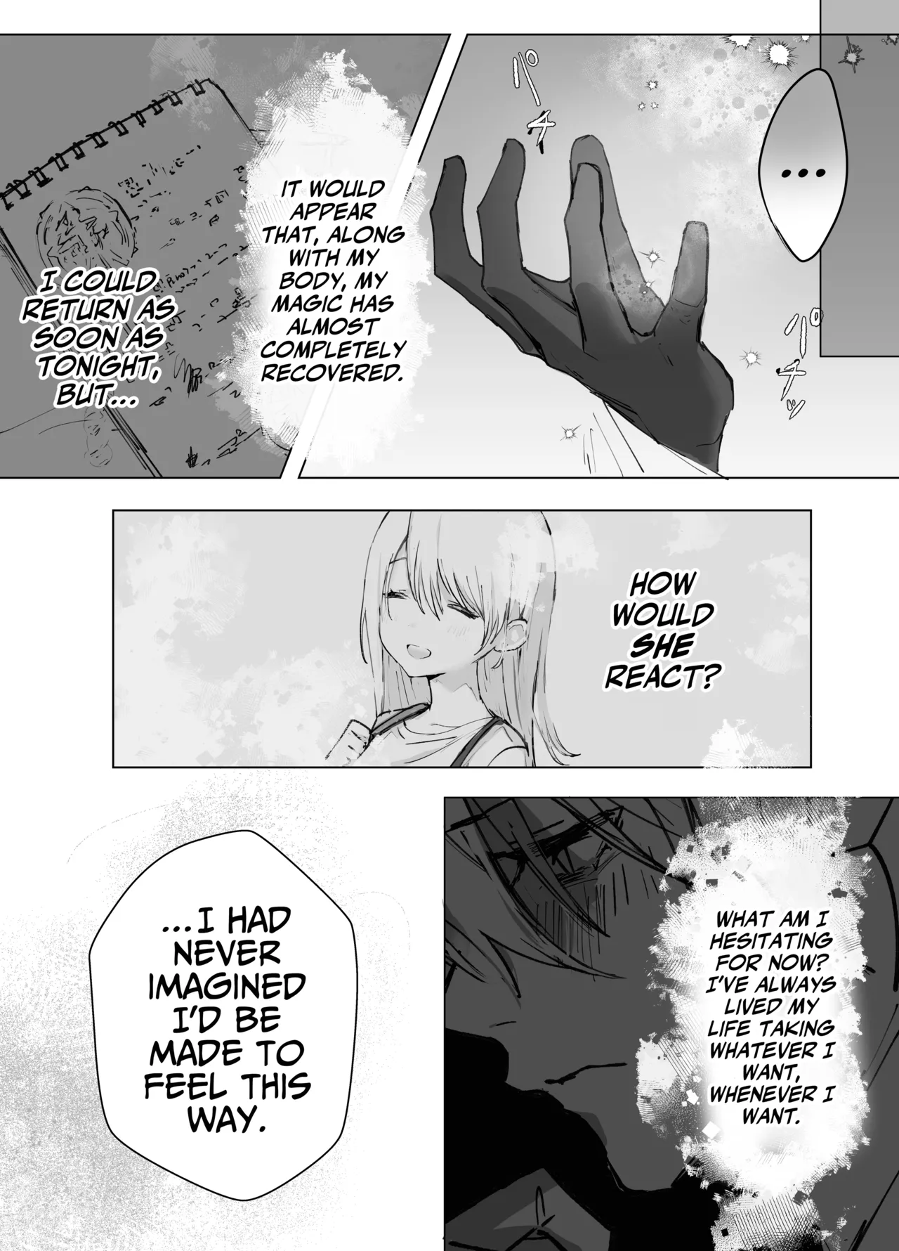 Isekai Mahoutsukai wa Kaerenai page 21 original parody - kissing cunnilingus hentai manga - read online free