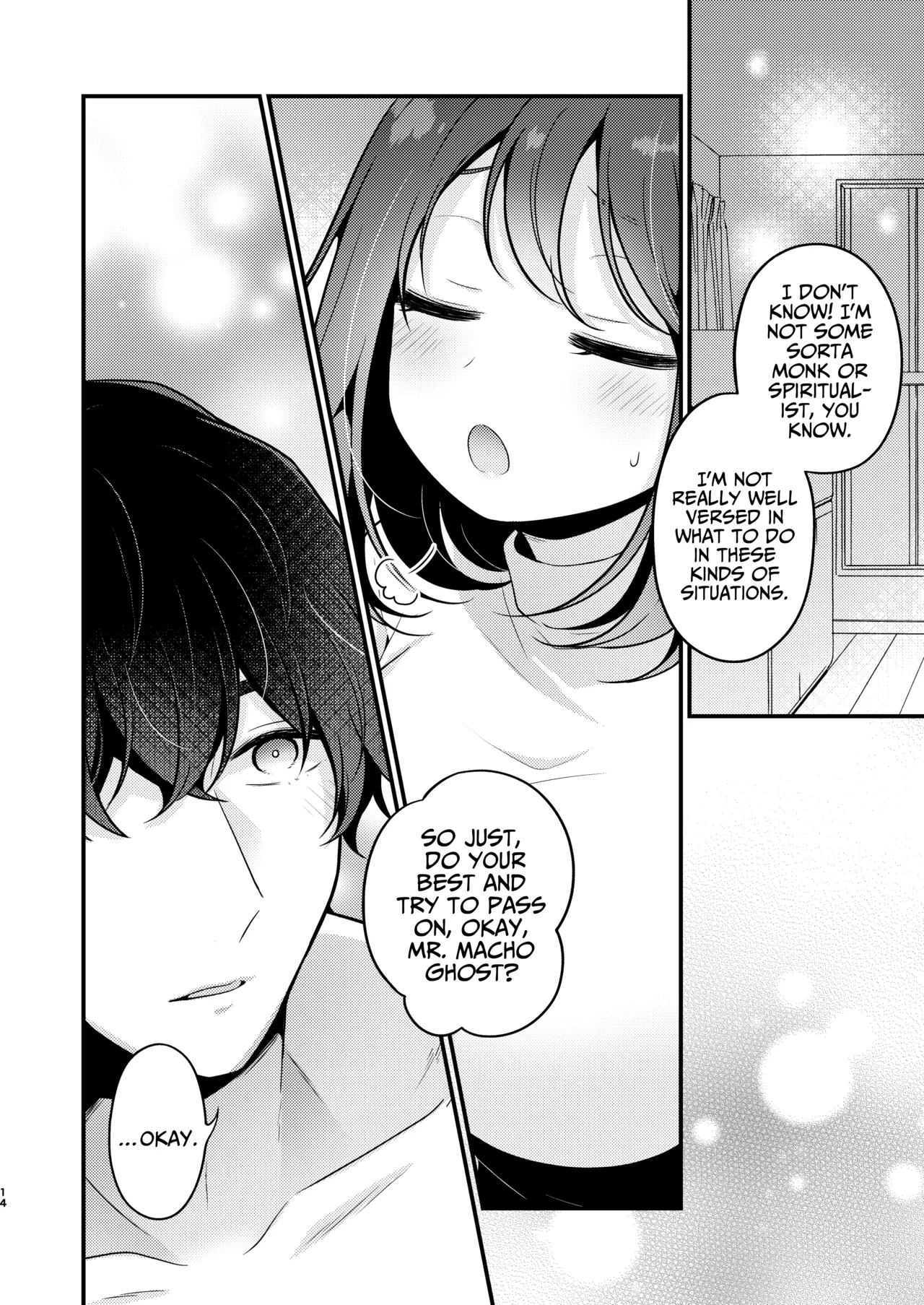 Gori Macho Yuurei ni Maiban Kakareteimasu! page 14 original parody - big breasts cunnilingus hentai manga - read online free