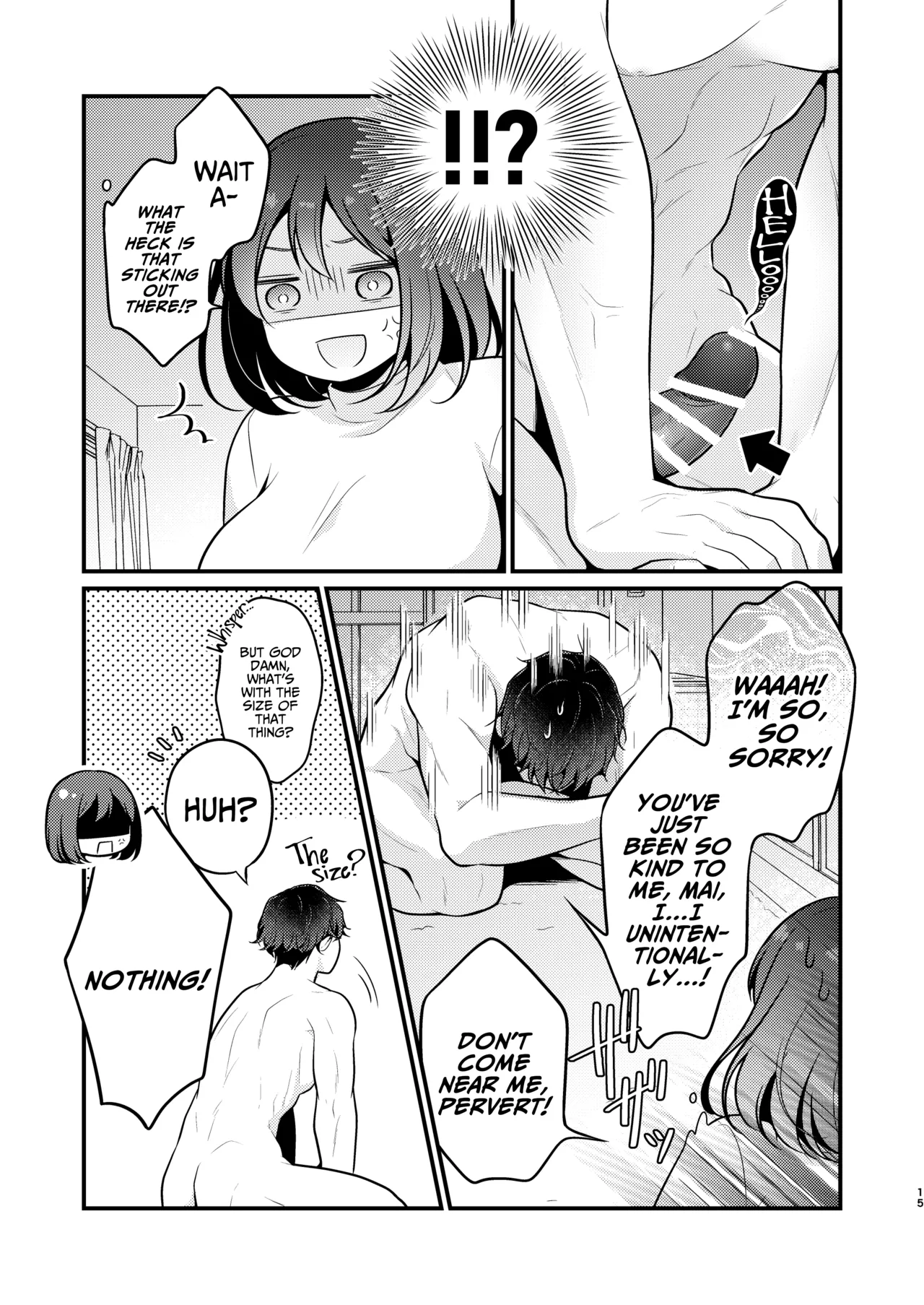 Gori Macho Yuurei ni Maiban Kakareteimasu! page 15 original parody - big breasts cunnilingus hentai manga - read online free