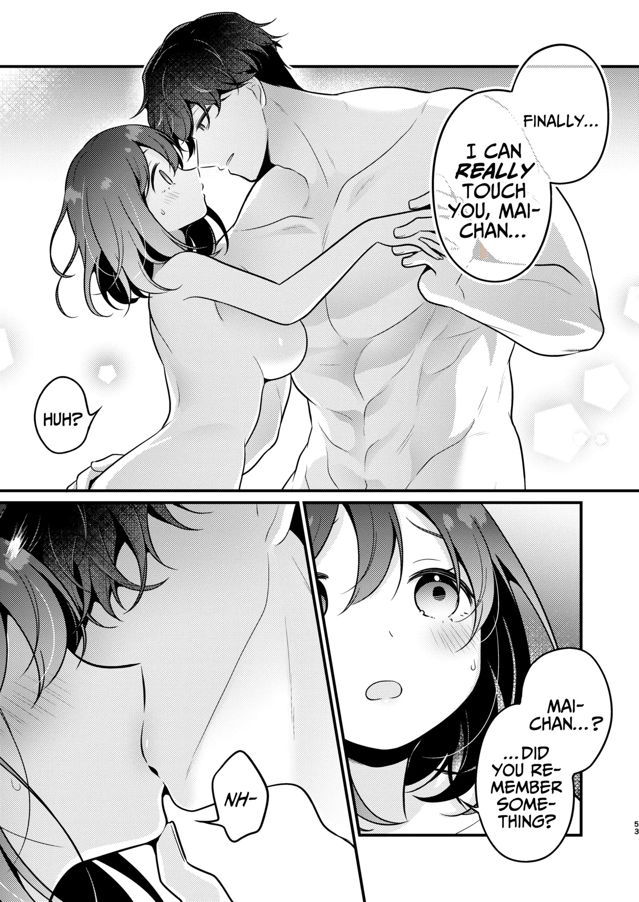 Gori Macho Yuurei ni Maiban Kakareteimasu! page 53 original parody - sole female sole male hentai manga - read online free