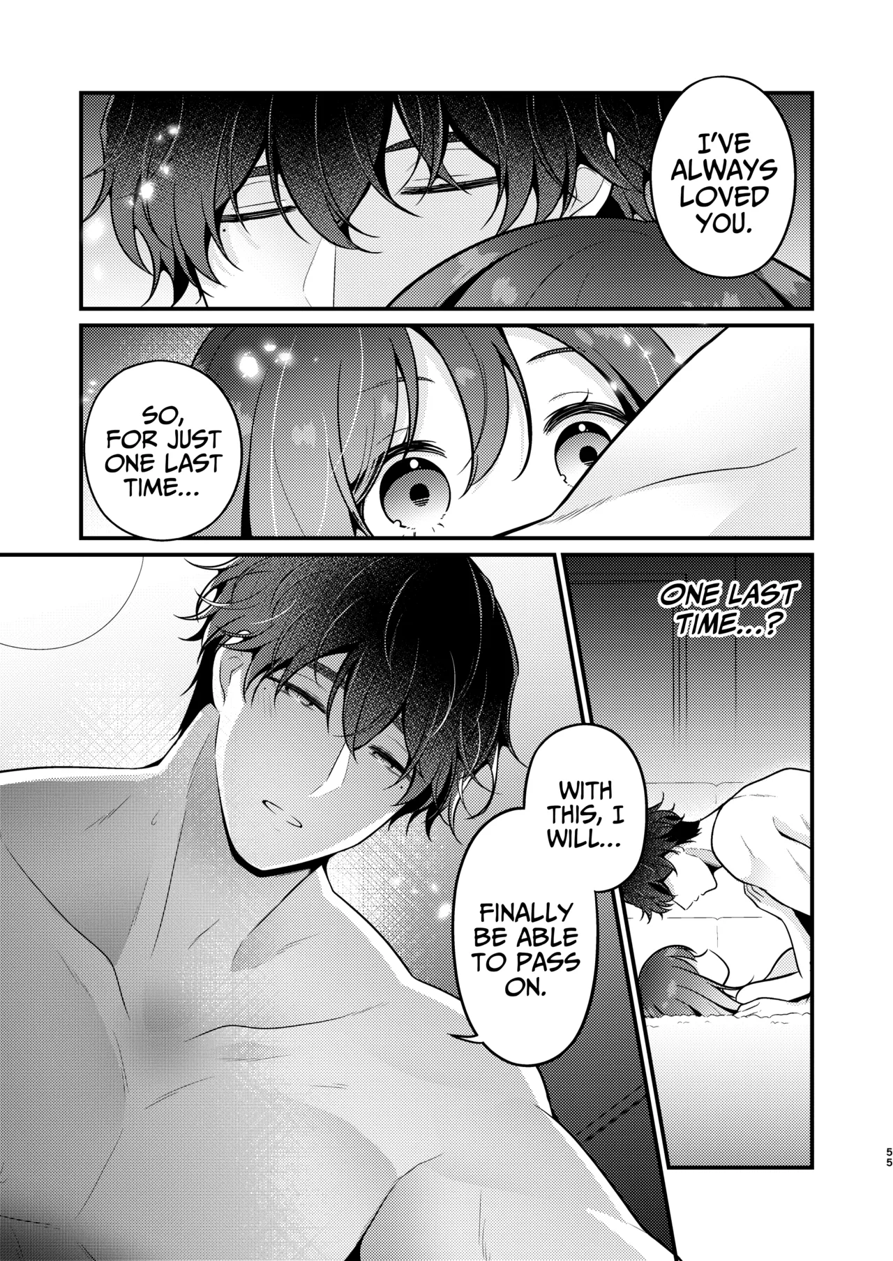 Gori Macho Yuurei ni Maiban Kakareteimasu! page 55 original parody - sole female sole male hentai manga - read online free