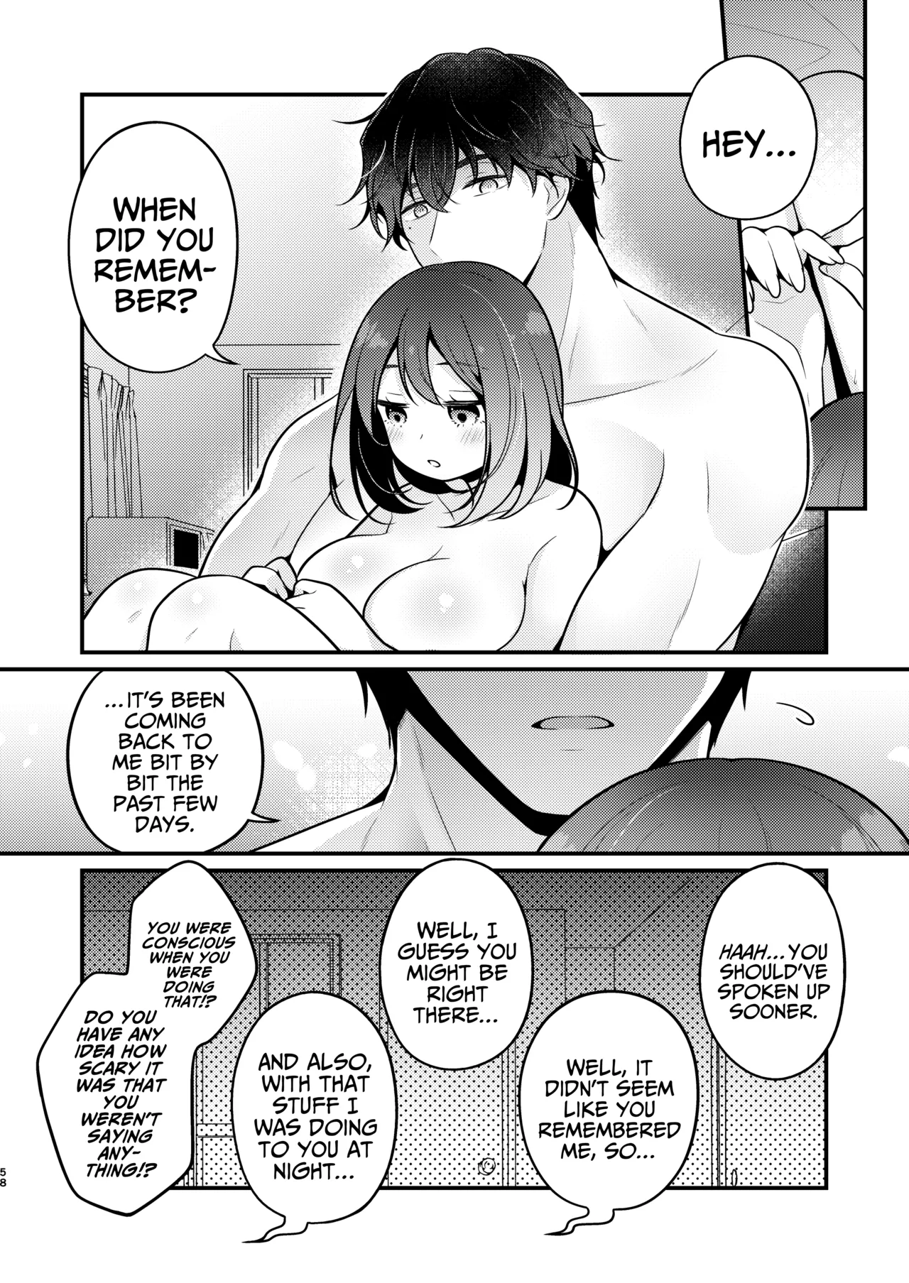 Page 58 of Gori Macho Yuurei ni Maiban Kakareteimasu!