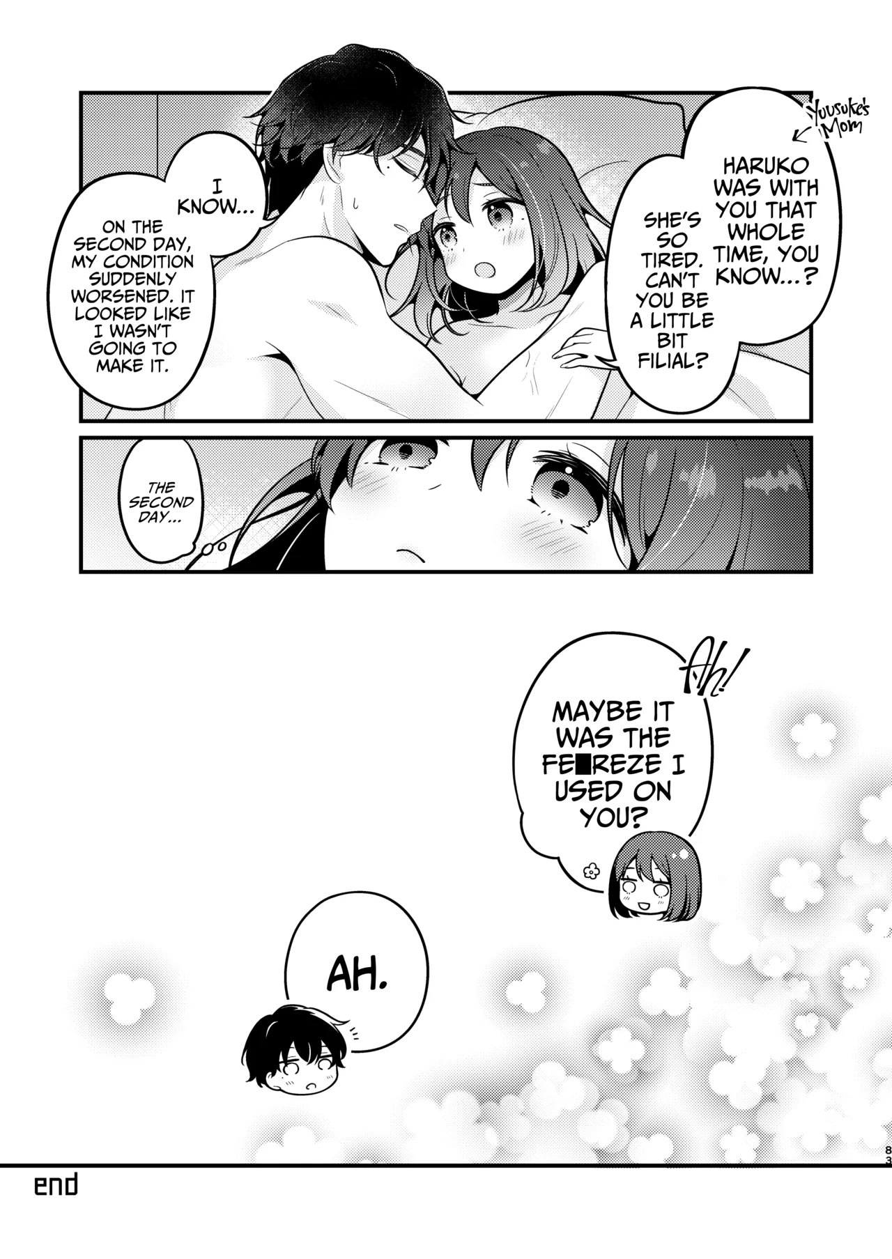 Page 83 of Gori Macho Yuurei ni Maiban Kakareteimasu!