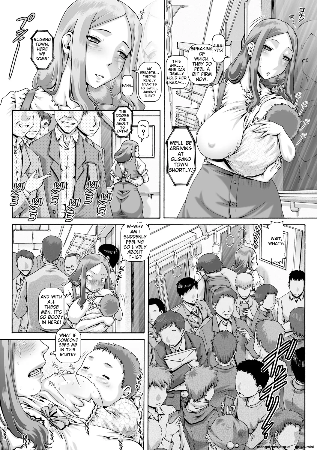 Inbo no Anazono page 100 - rough translation big breasts hentai manga - read online free