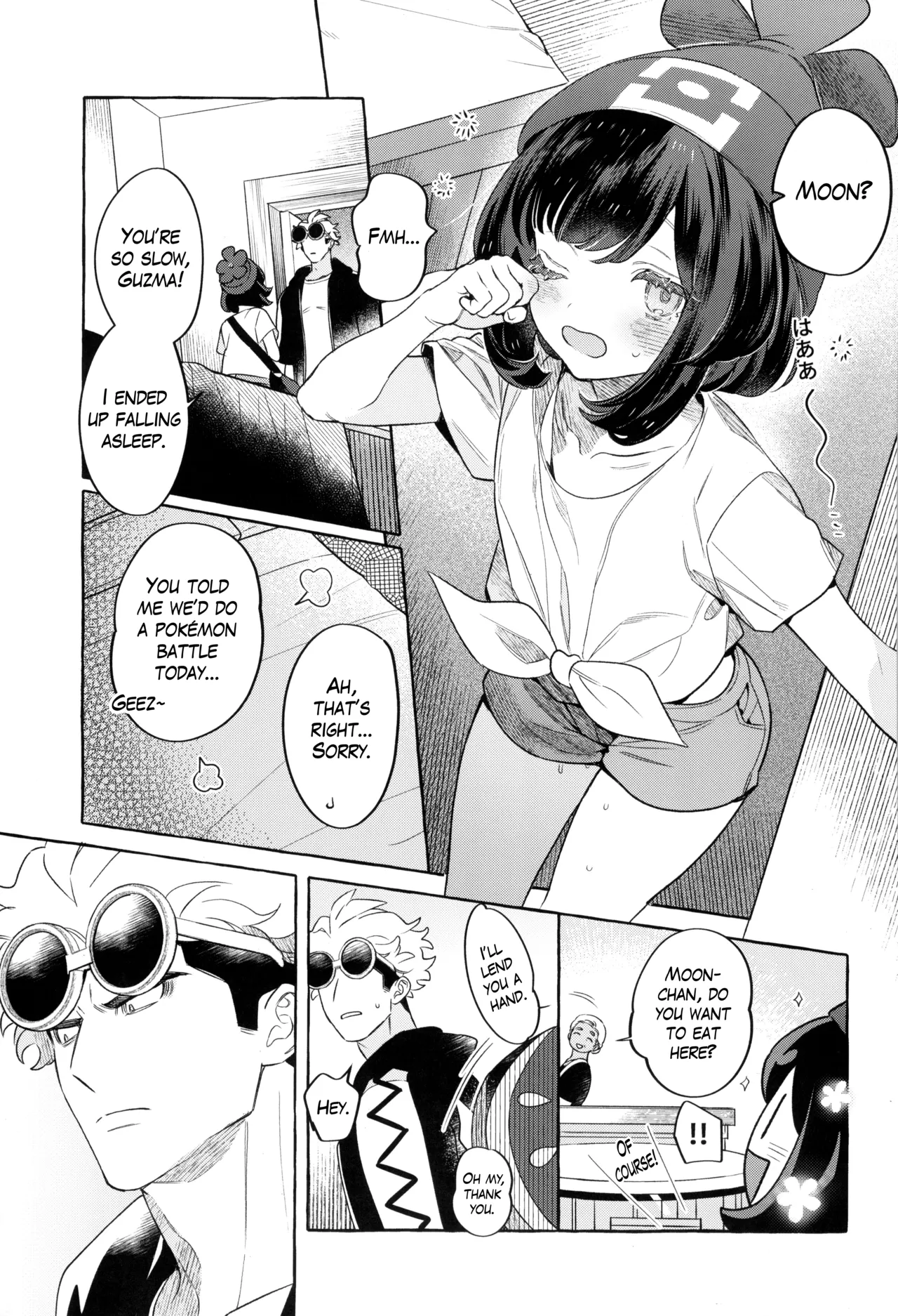 TWIN MOON page 58 featuring guzma pokemon parody - masturbation nakadashi hentai manga - read online free