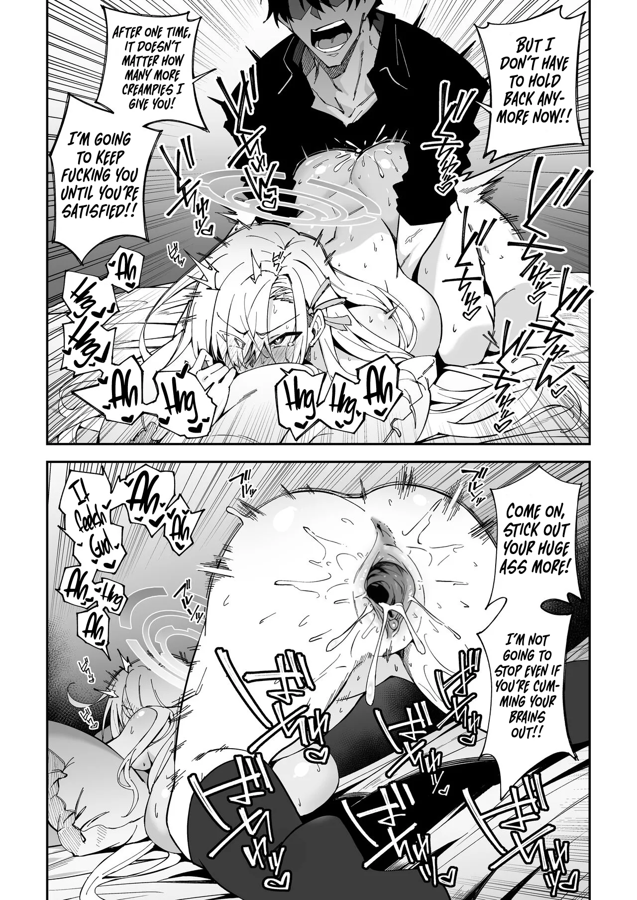 Seito to Nakayoku Nareru Tatta Hitotsu no Houhou | The Only Way for Sensei to get along with the Students page 24 featuring asuna ichinose blue archive parody - big breasts unusual pupils hentai manga - read online free