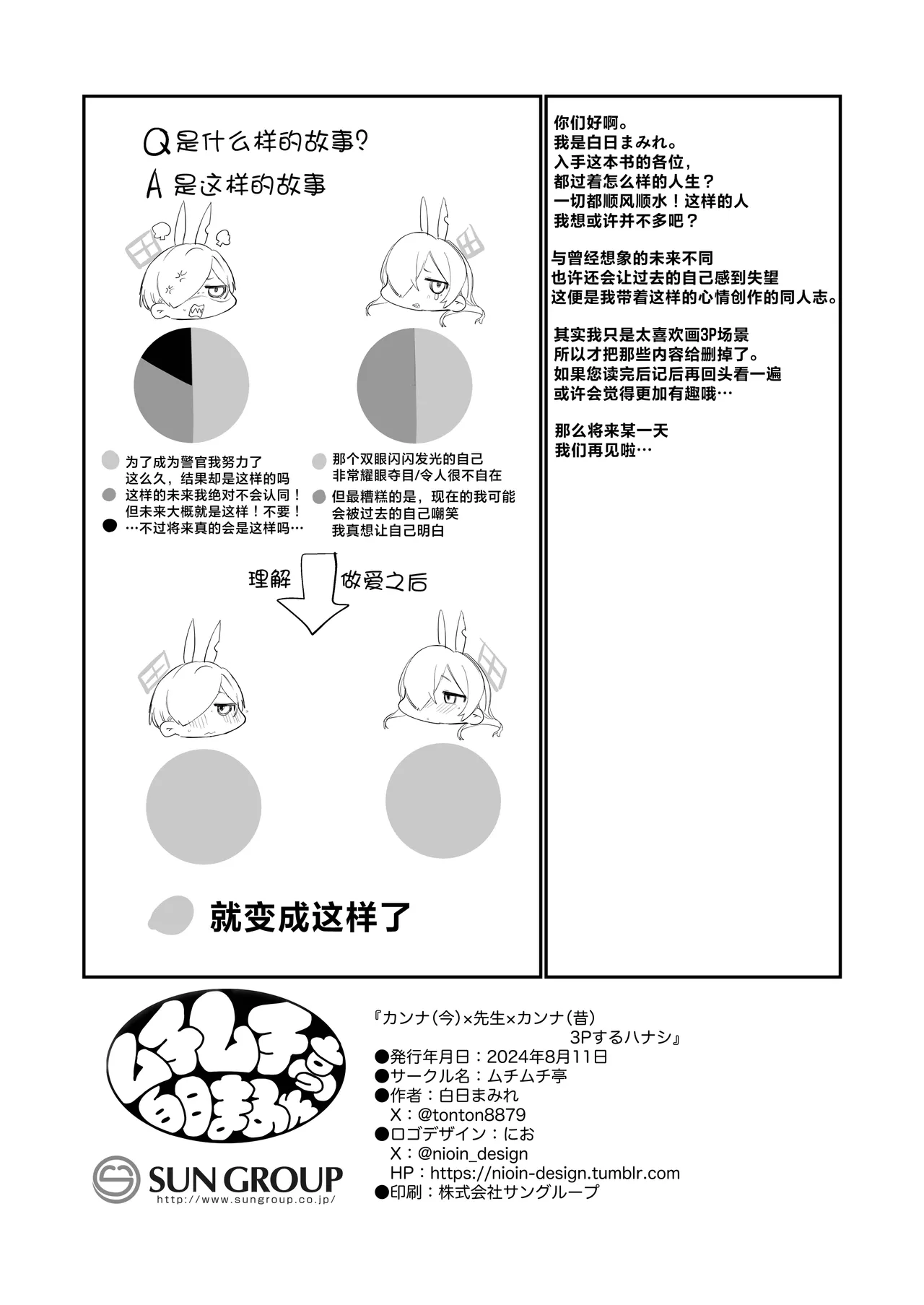 [Muchimuchitei (Hakujitsu Mamire)] Kanna (Ima) x Sensei x Kanna (Mukashi) 3P Suru Hanashi | 康娜（现在）x老师x康娜（过去）3P的故事 (Blue Archive) [Chinese] [欶澜汉化组] [Digital] page 29 featuring sensei blue archive parody - sole male kemonomimi hentai manga - read online free