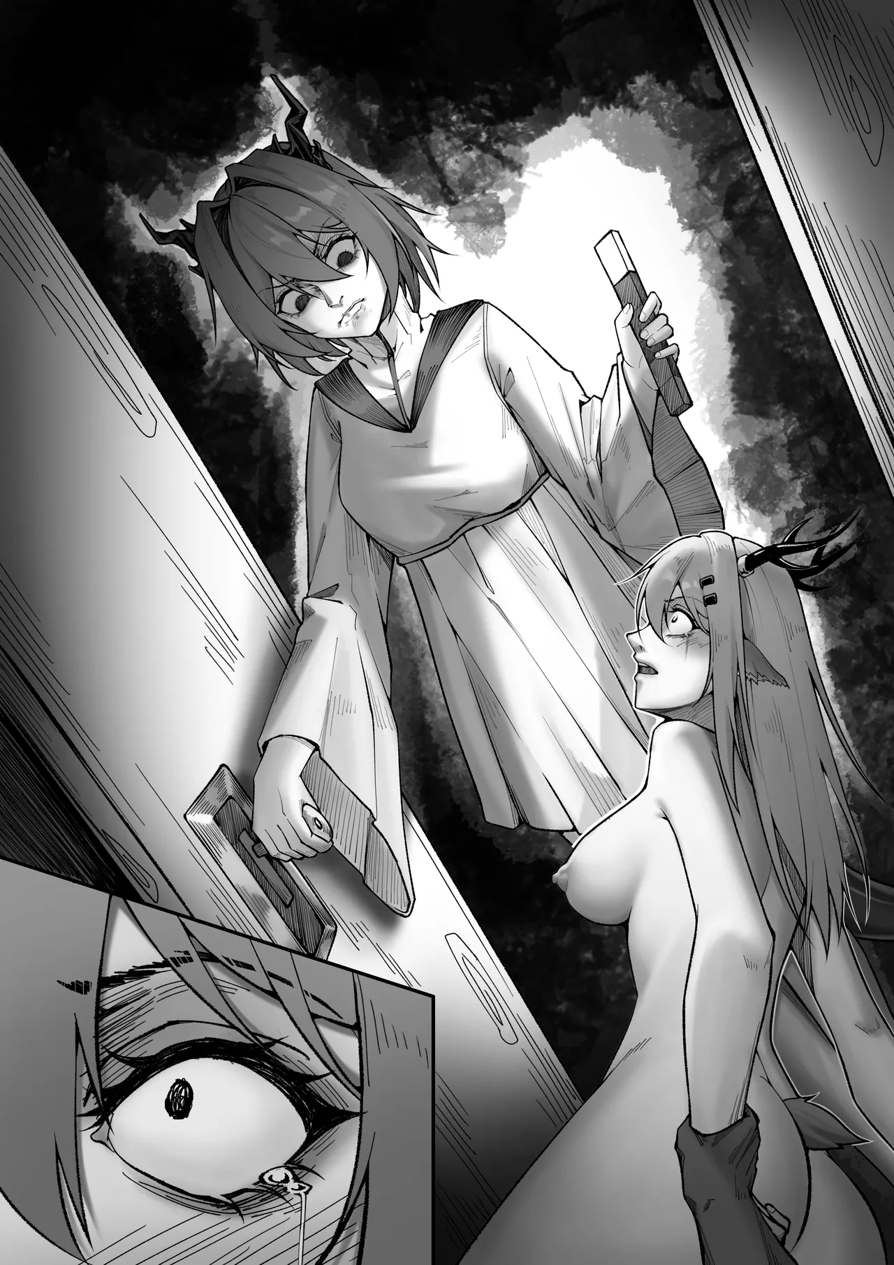 乱交统领塔rua#2真我是谁 page 22 arknights parody - horns hentai manga - read online free
